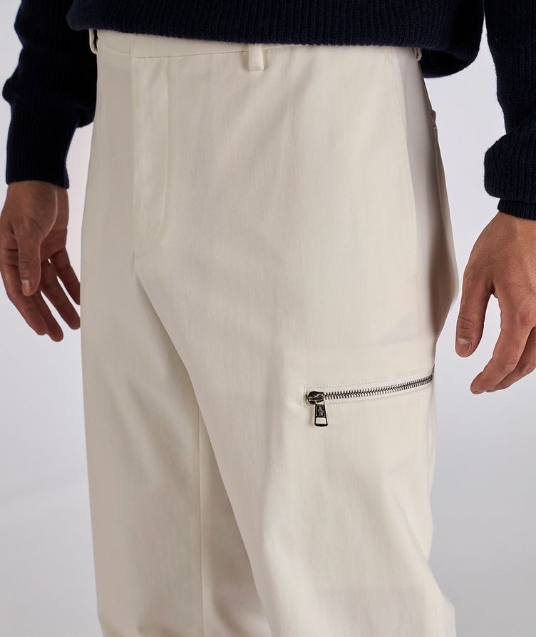 Pantalon en gabardine de coton extensible image 4