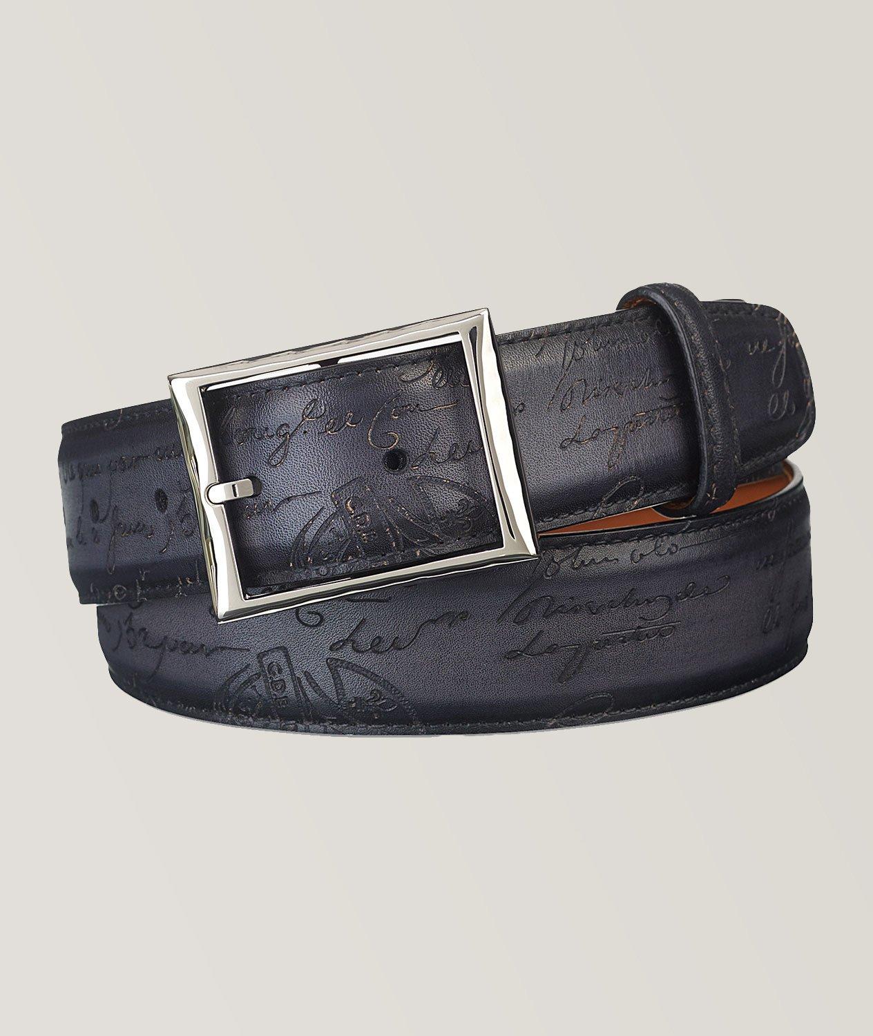 Berluti Classic Leather 35 mm Belt, Belts