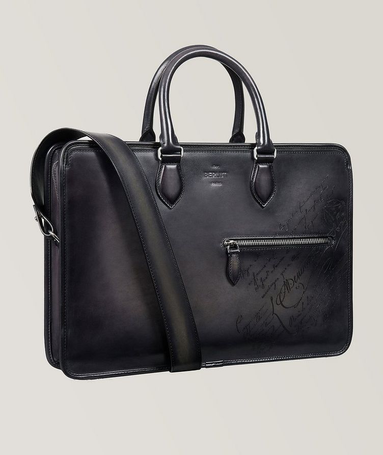 Berluti Un Jour Leather Scritto Briefcase | Bags & Cases Berluti Un Jour Leather Scritto Briefcase | Bags & Cases