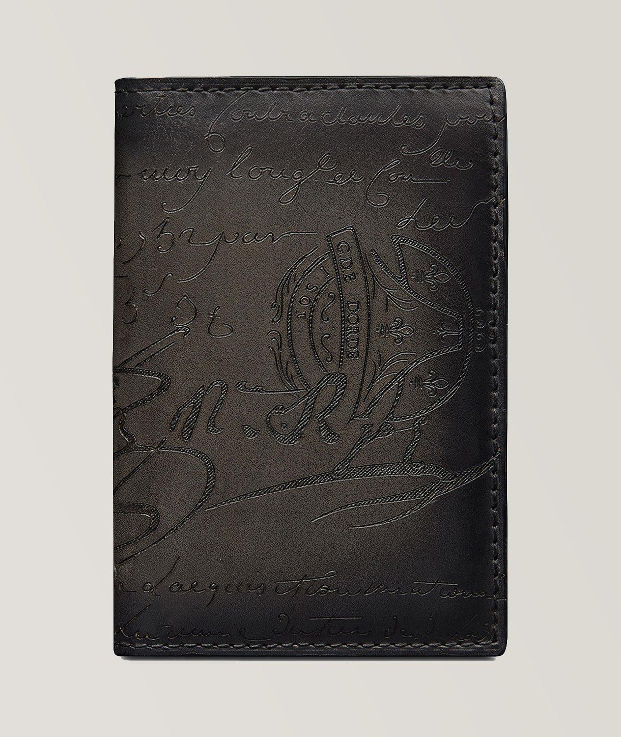 Jagua Scritto Leather Card Holder image 0