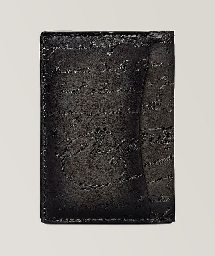 Jagua Scritto Leather Card Holder image 1