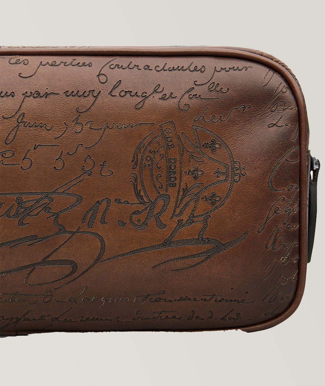 Formula Scritto Leather Toiletry Bag image 4