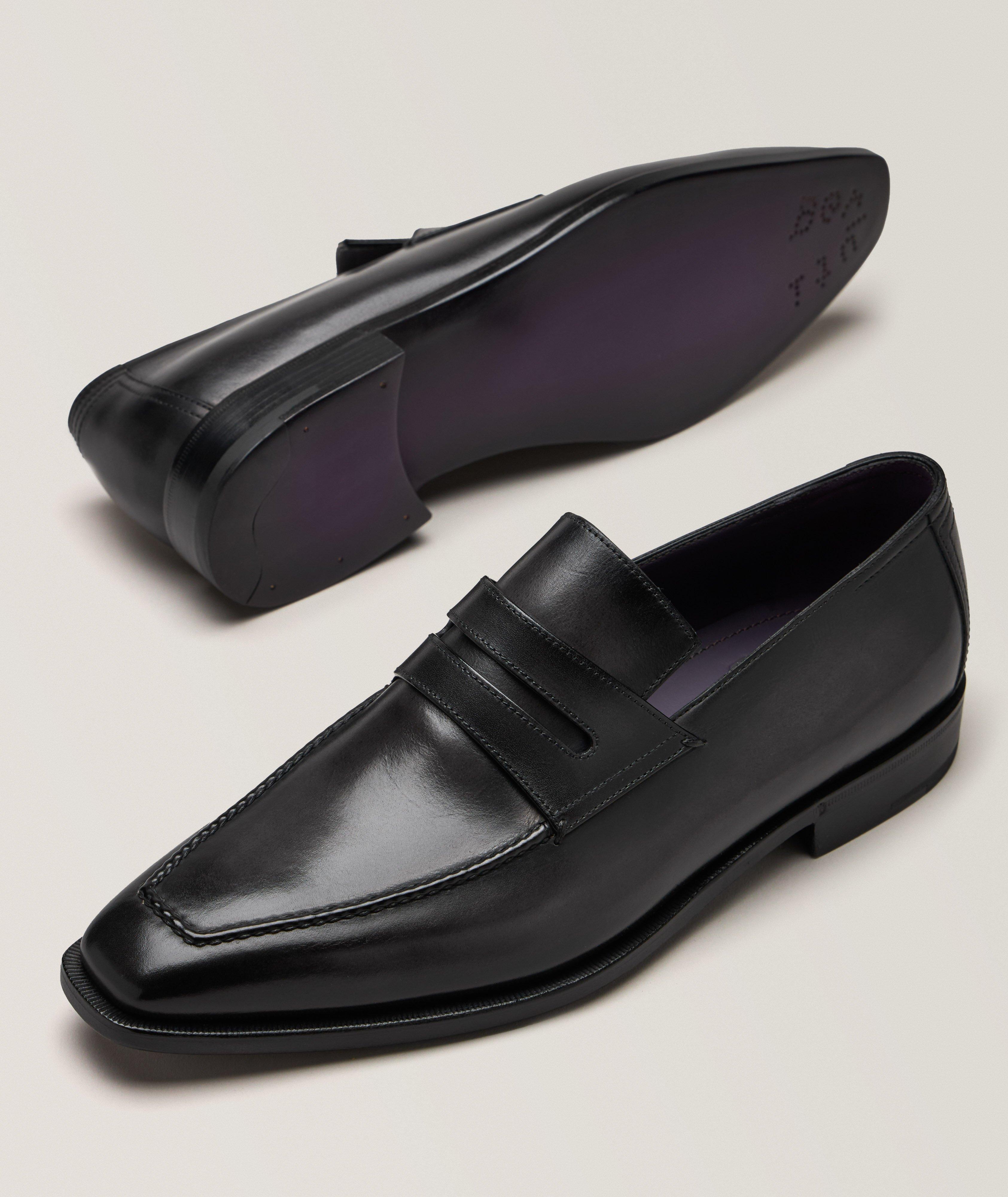 Demesure Leather Penny Loafers image 6