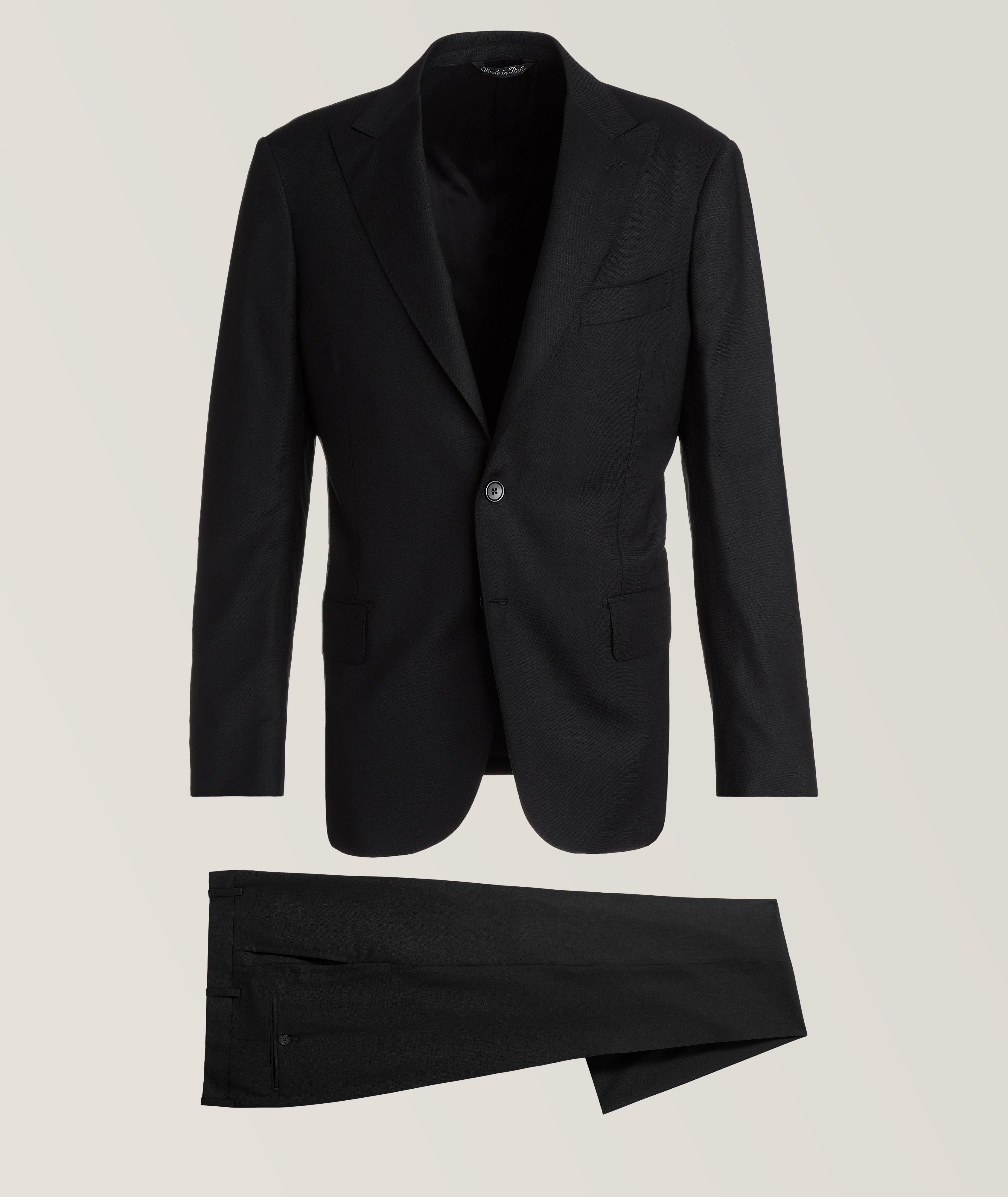Slim-Fit Solid Stretch Suit image 0