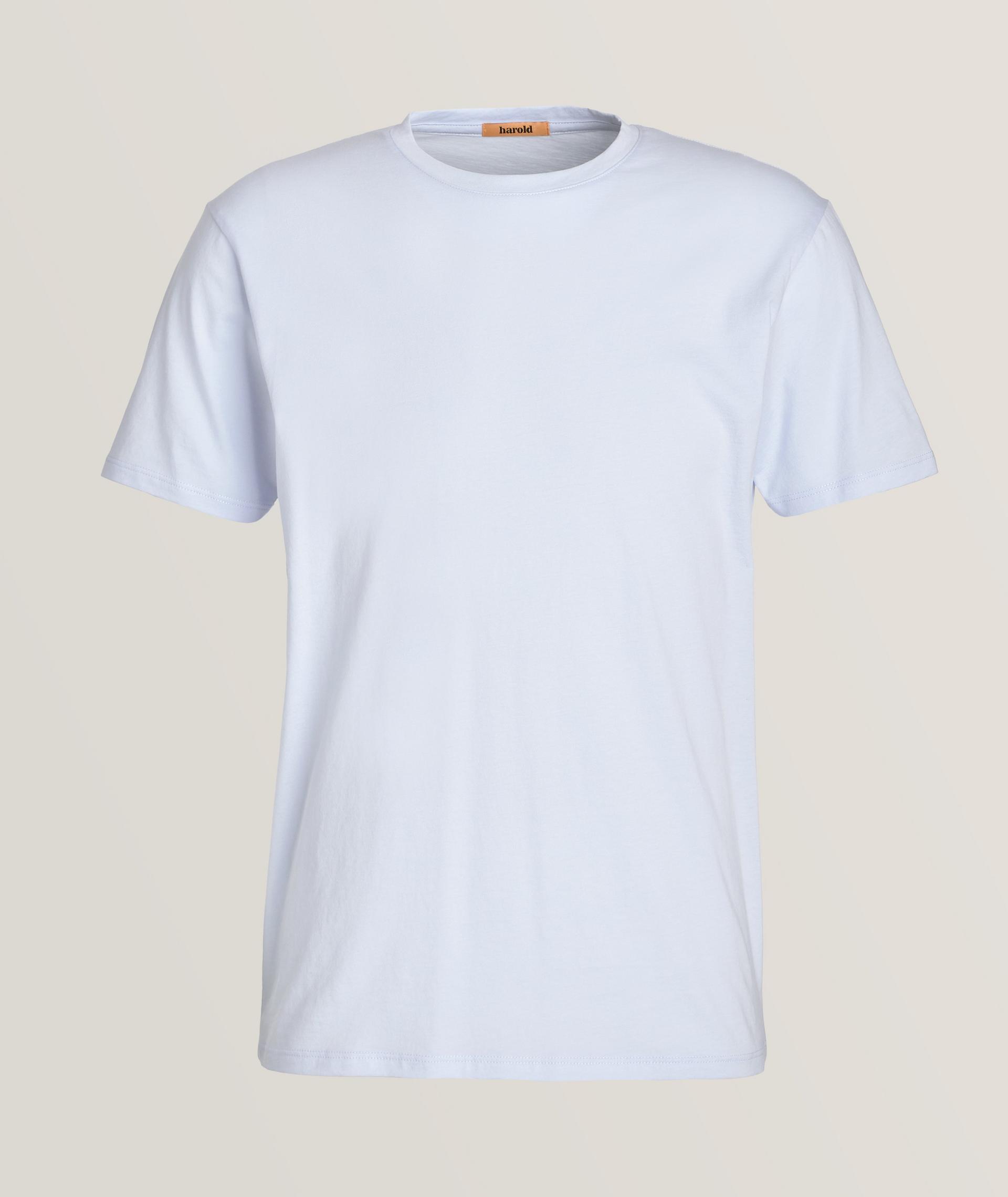 Garment Dyed Pima Cotton Crewneck T-Shirt  image 0