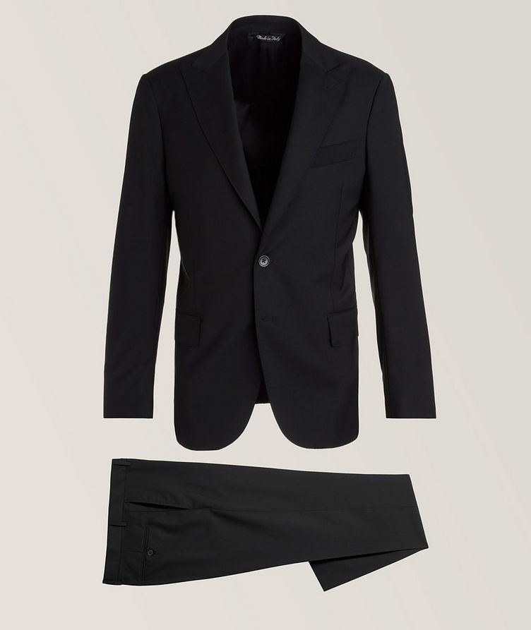 Slim-Fit Solid Stretch Suit image 0