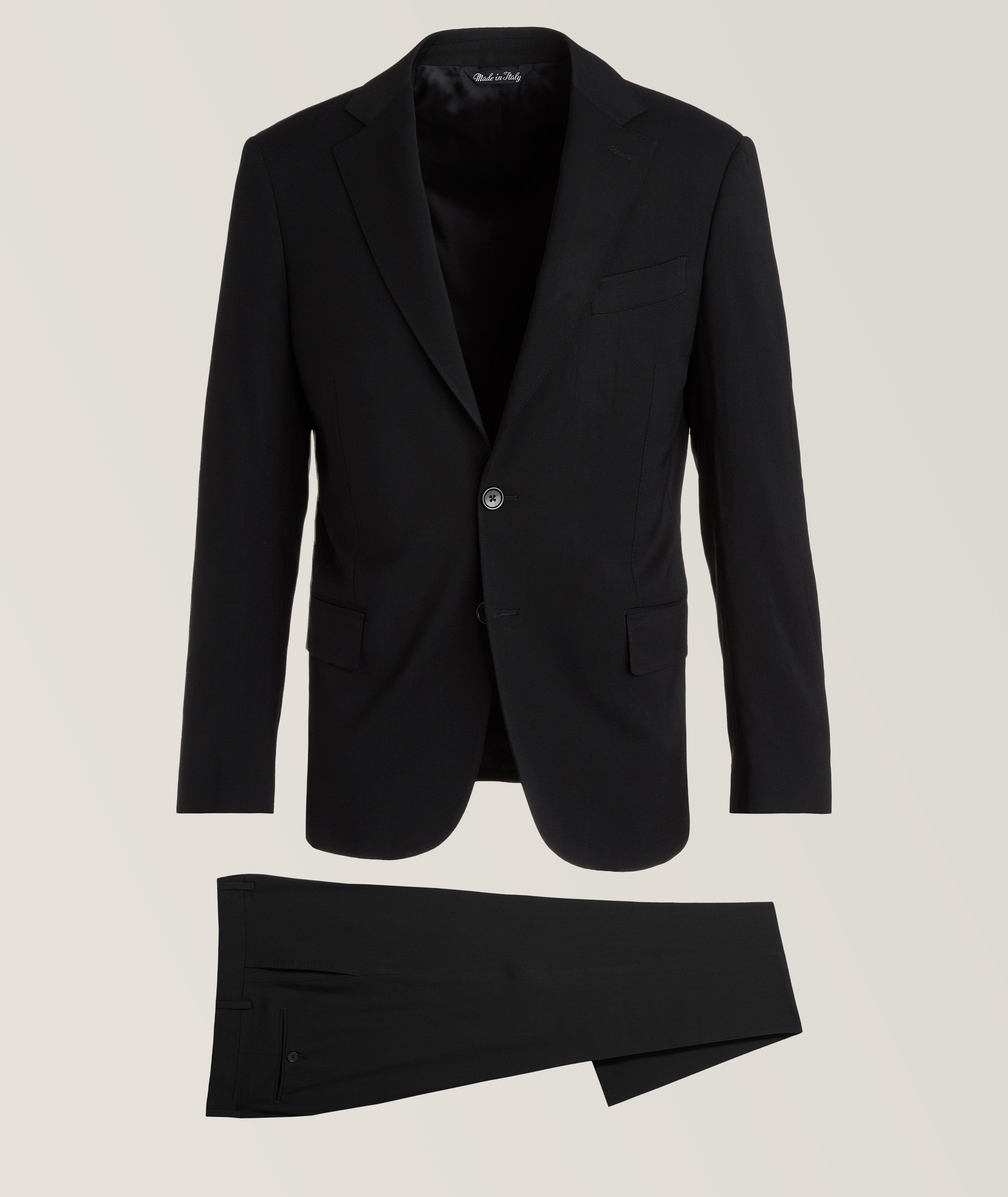 Slim-Fit Solid Stretch Suit image 0