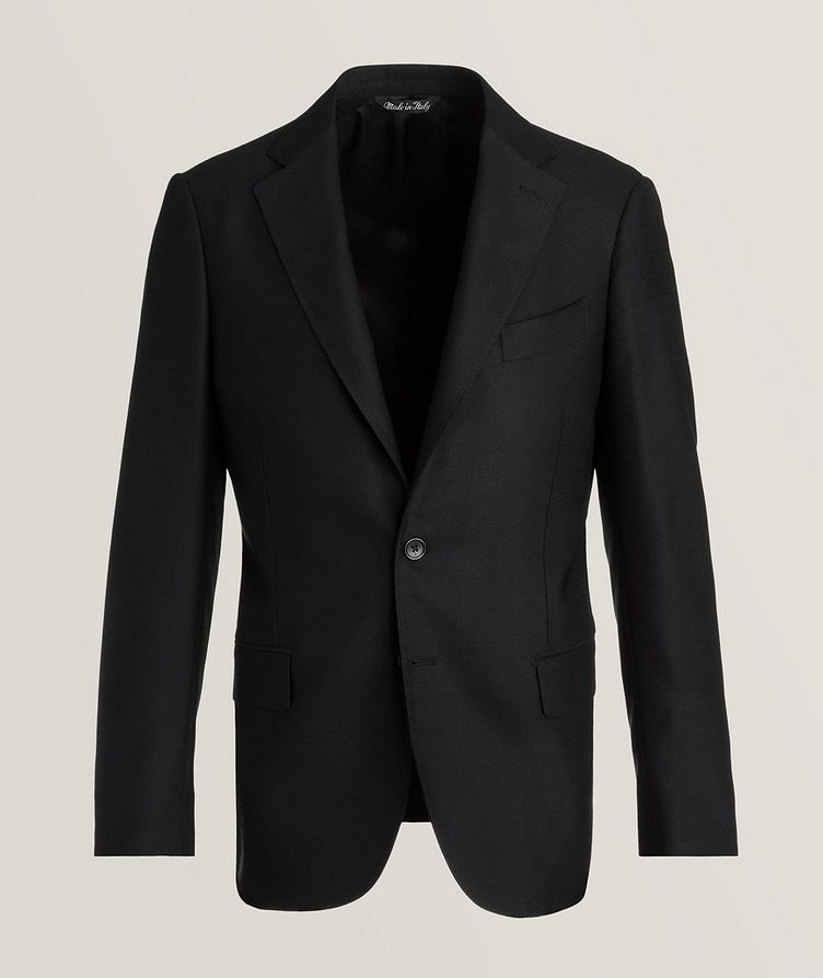 Solid Wool Soft Tailored Sport Jacket image 0
