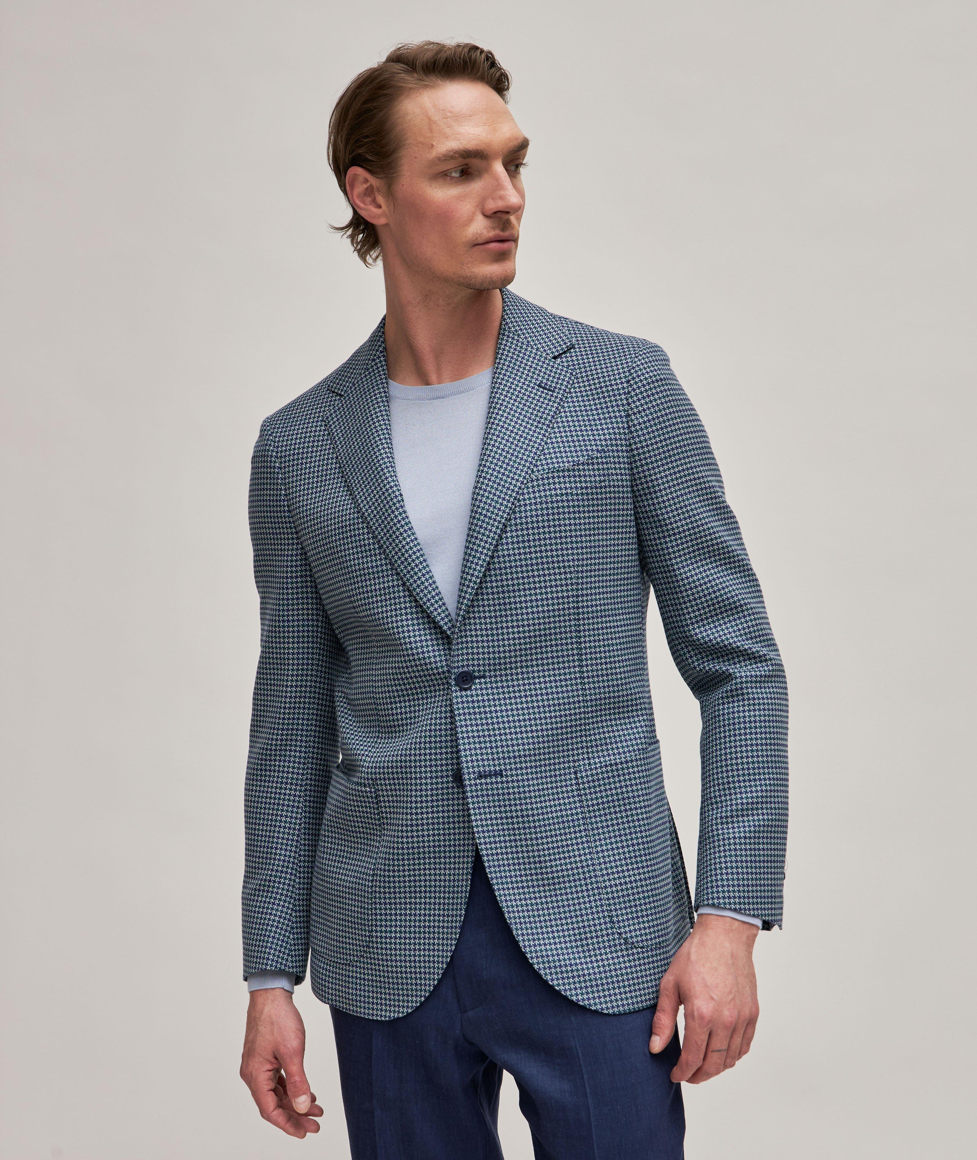 Houndstooth Wool Sport Jacket image 2