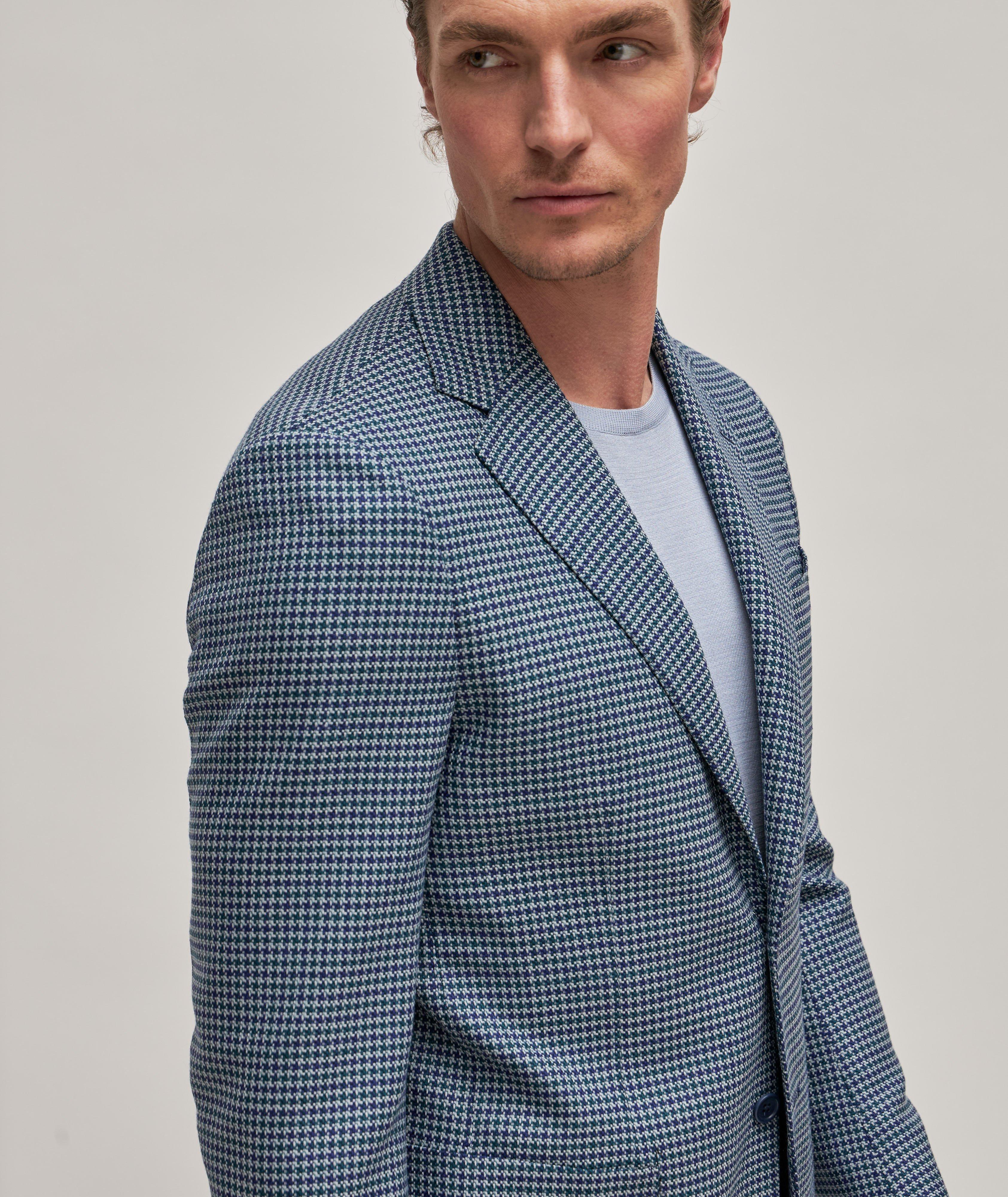 Houndstooth Wool Sport Jacket image 4