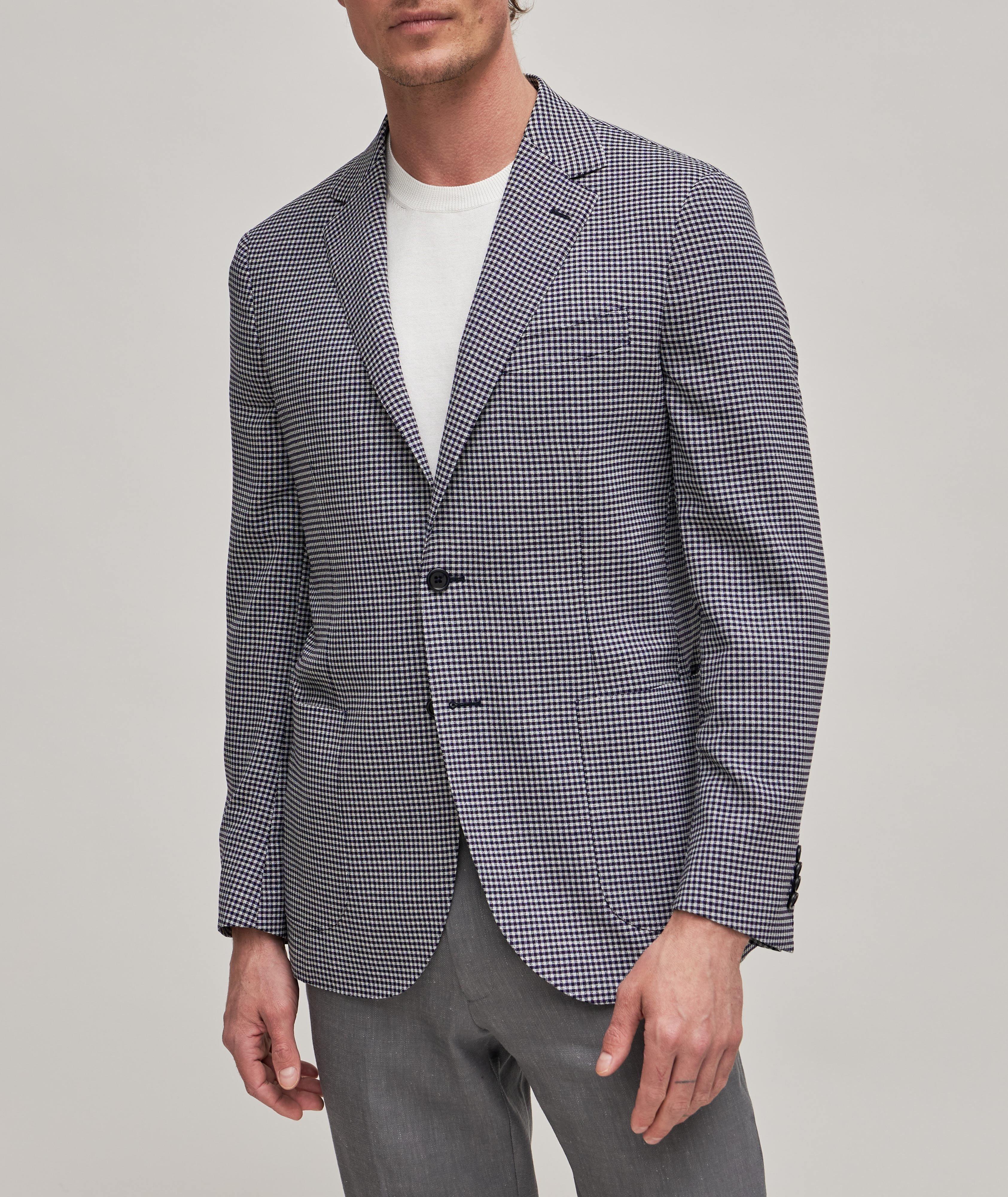 Gingham Wool Sport Jacket image 1