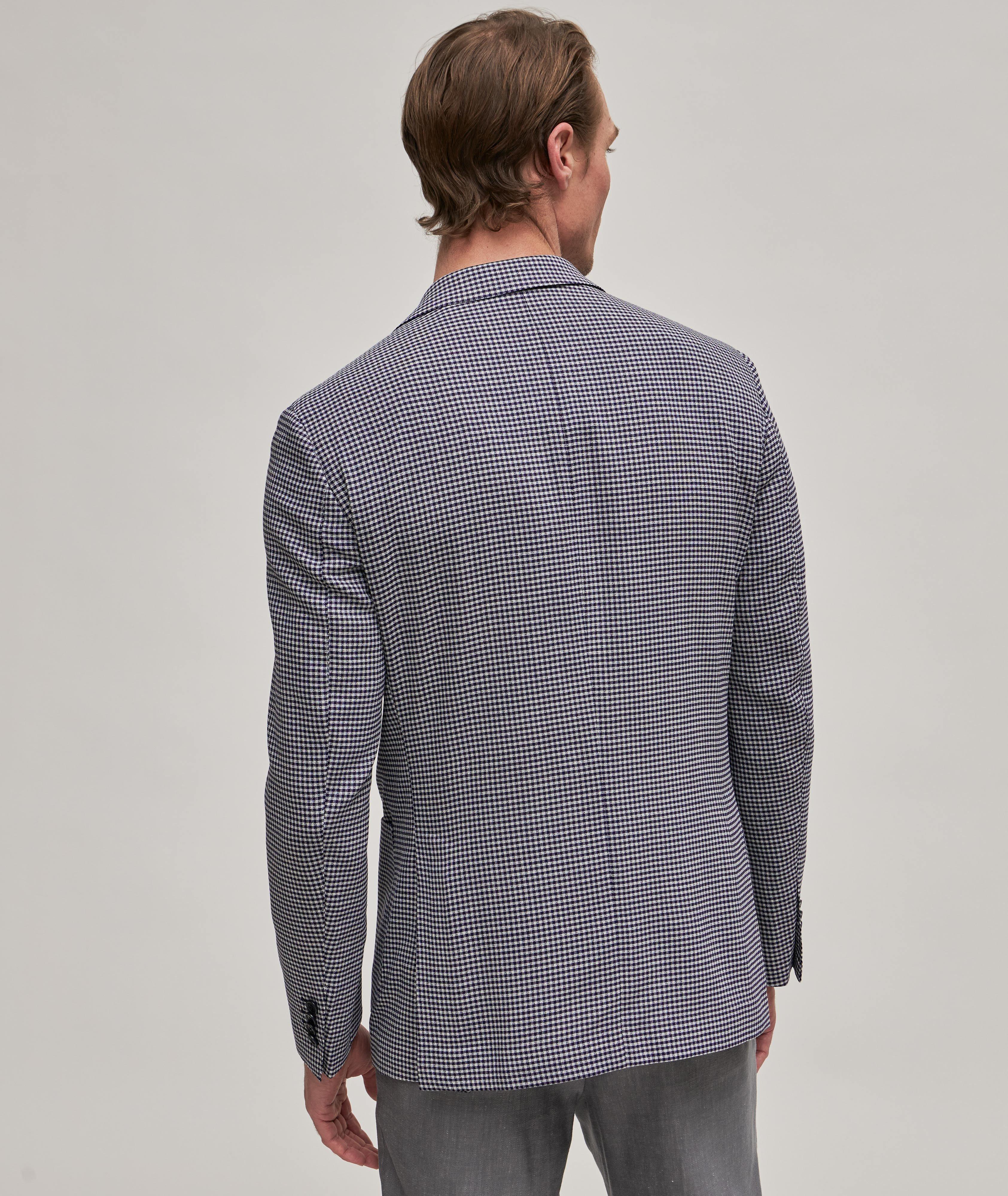 Gingham Wool Sport Jacket image 2