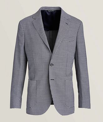Harold Gingham Wool Sports Jacket