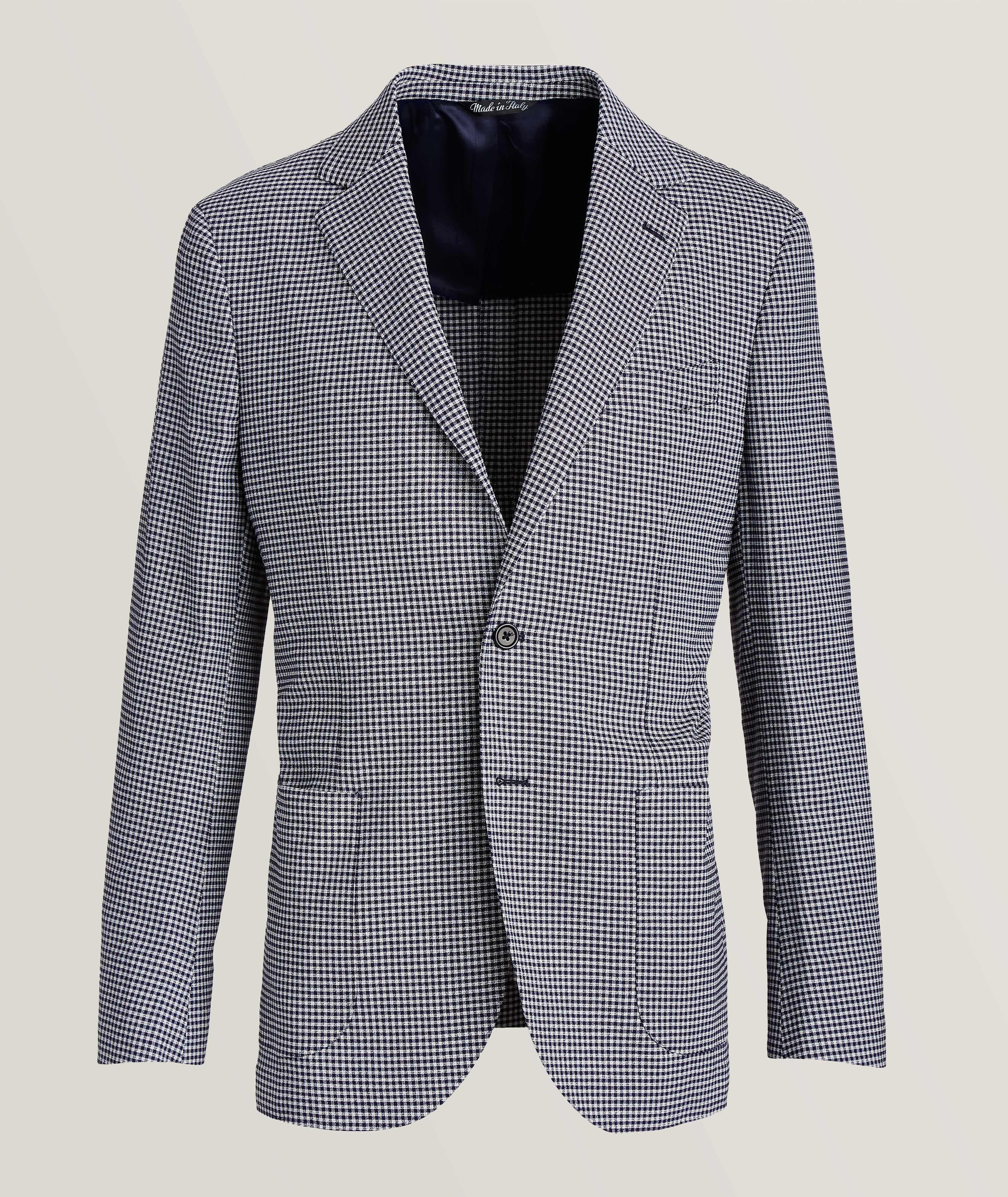 Gingham Wool Sport Jacket image 0