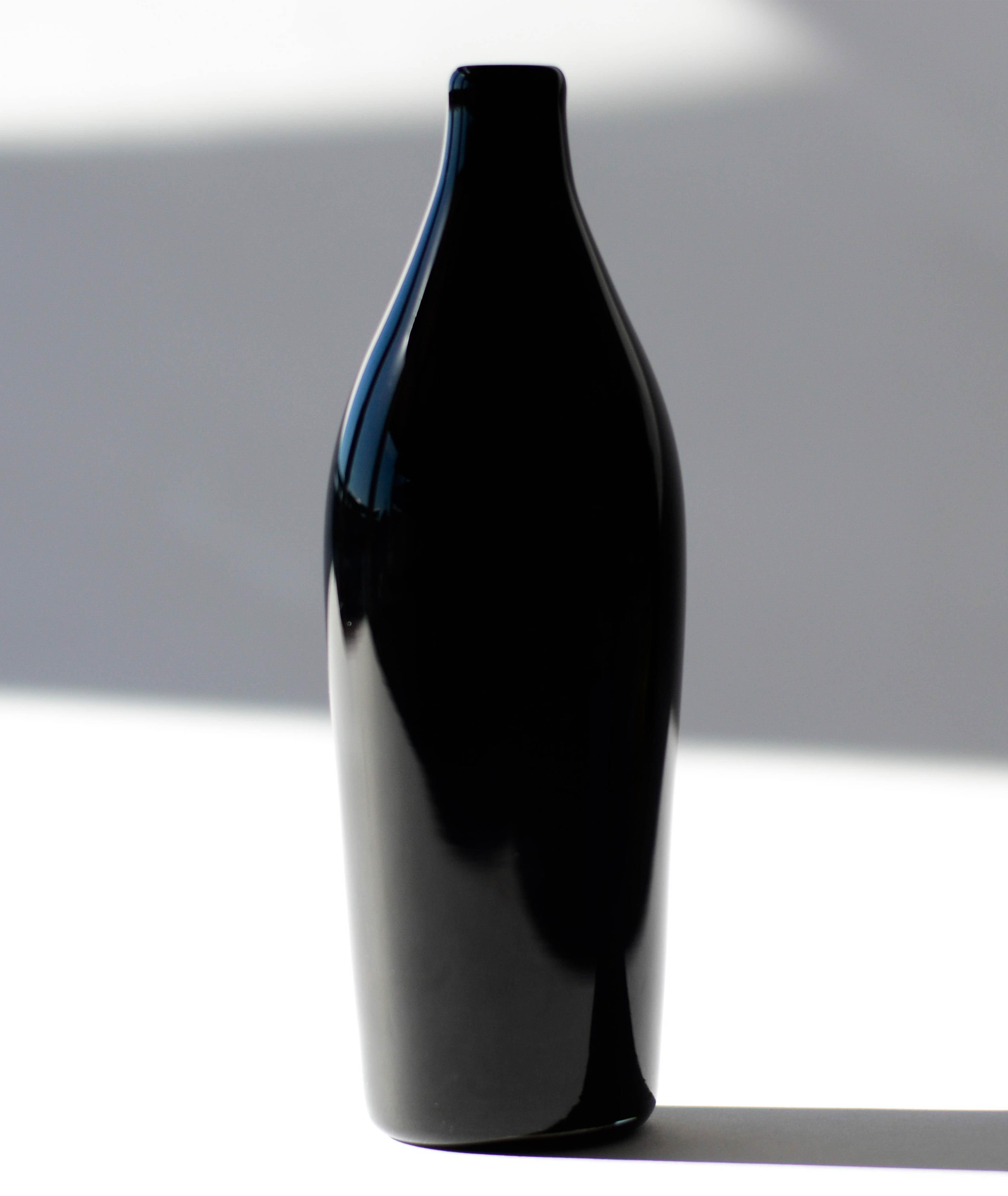 Ebony Glass Bottle image 0
