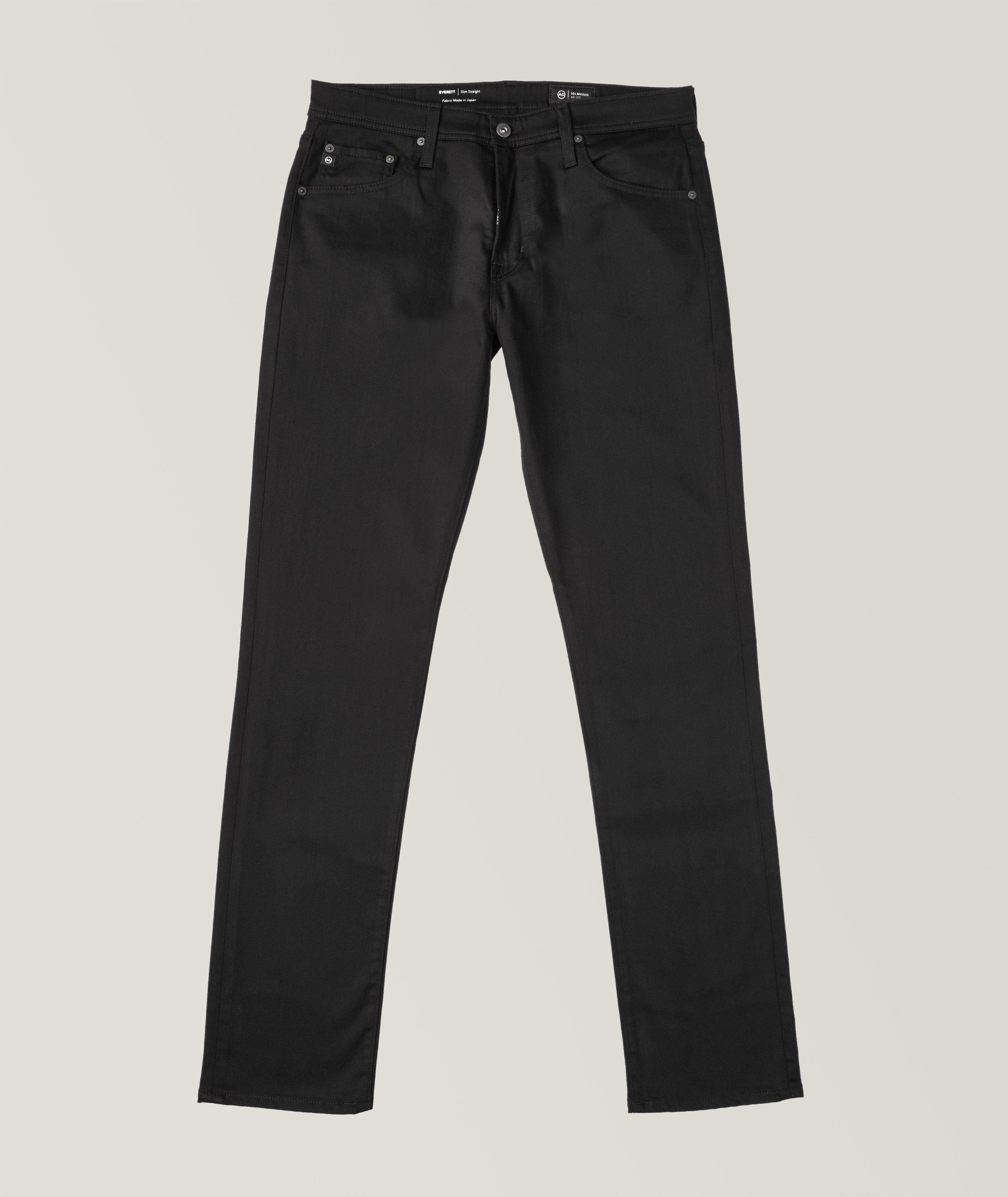 Everett Slim Straight Stretch-Cotton Jeans image 0