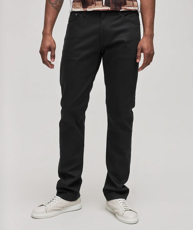 Everett Slim Straight Stretch-Cotton Jeans image 1