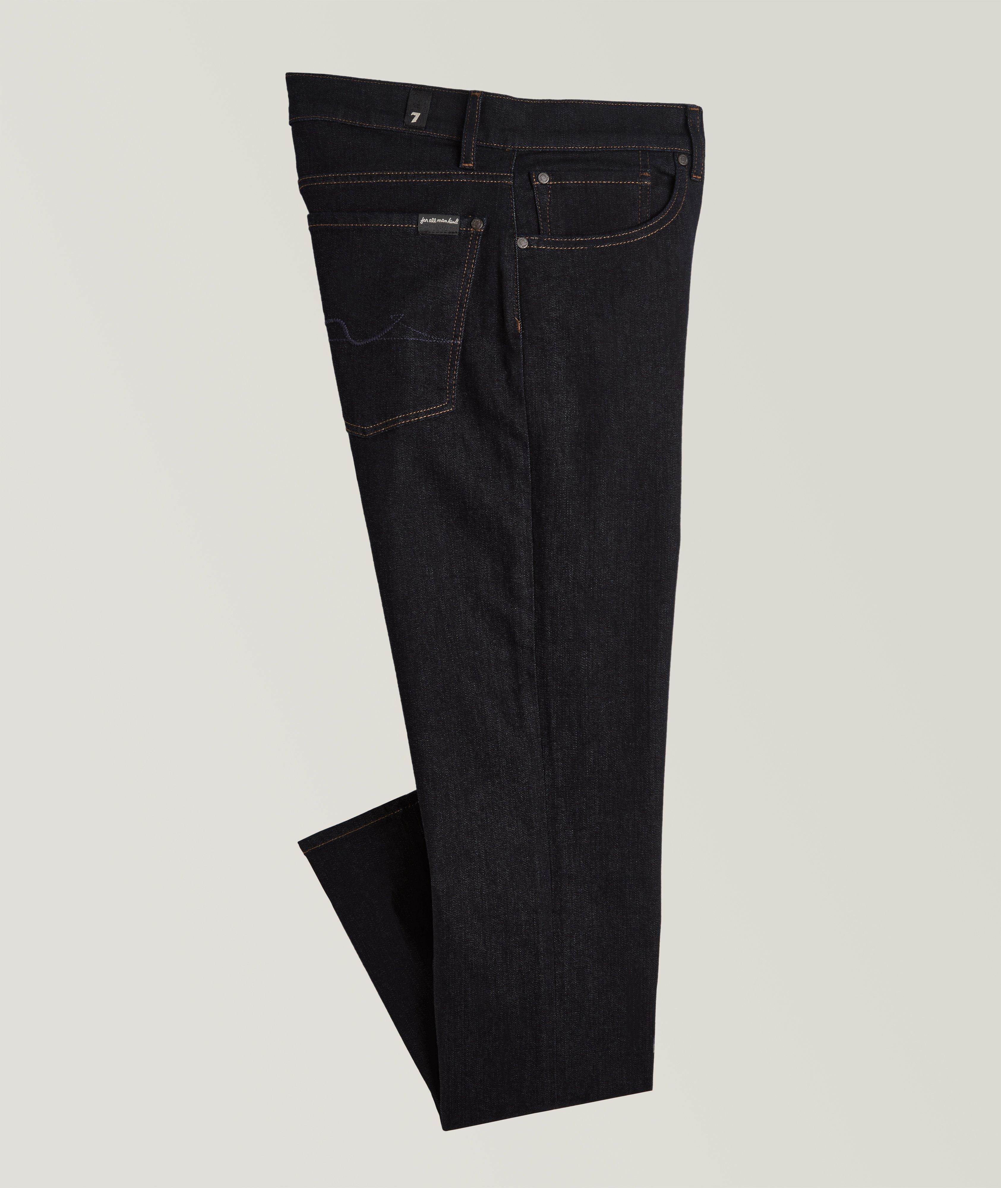 7 For All Mankind The Straight Luxe Performance Stretch Jeans