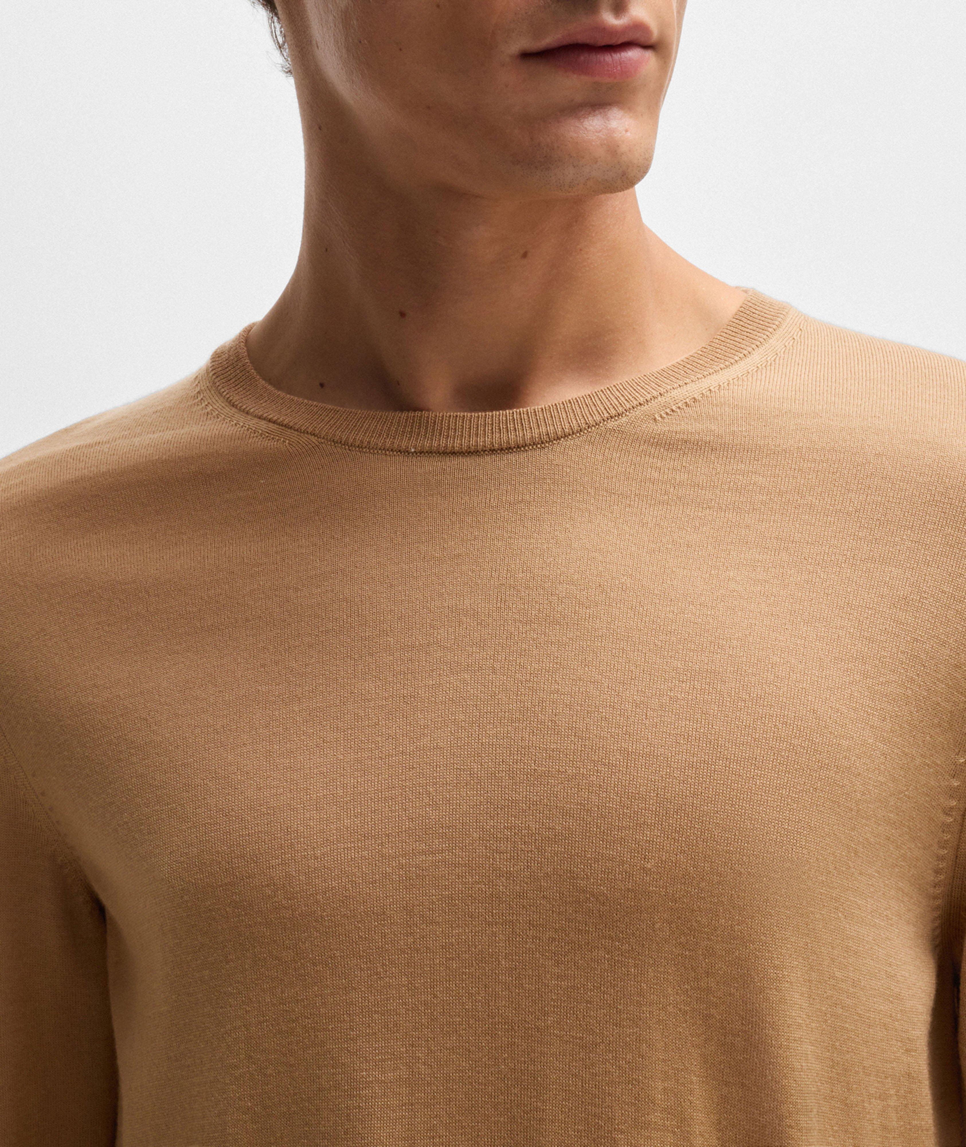 Slim-Fit Virgin Wool Sweater image 7
