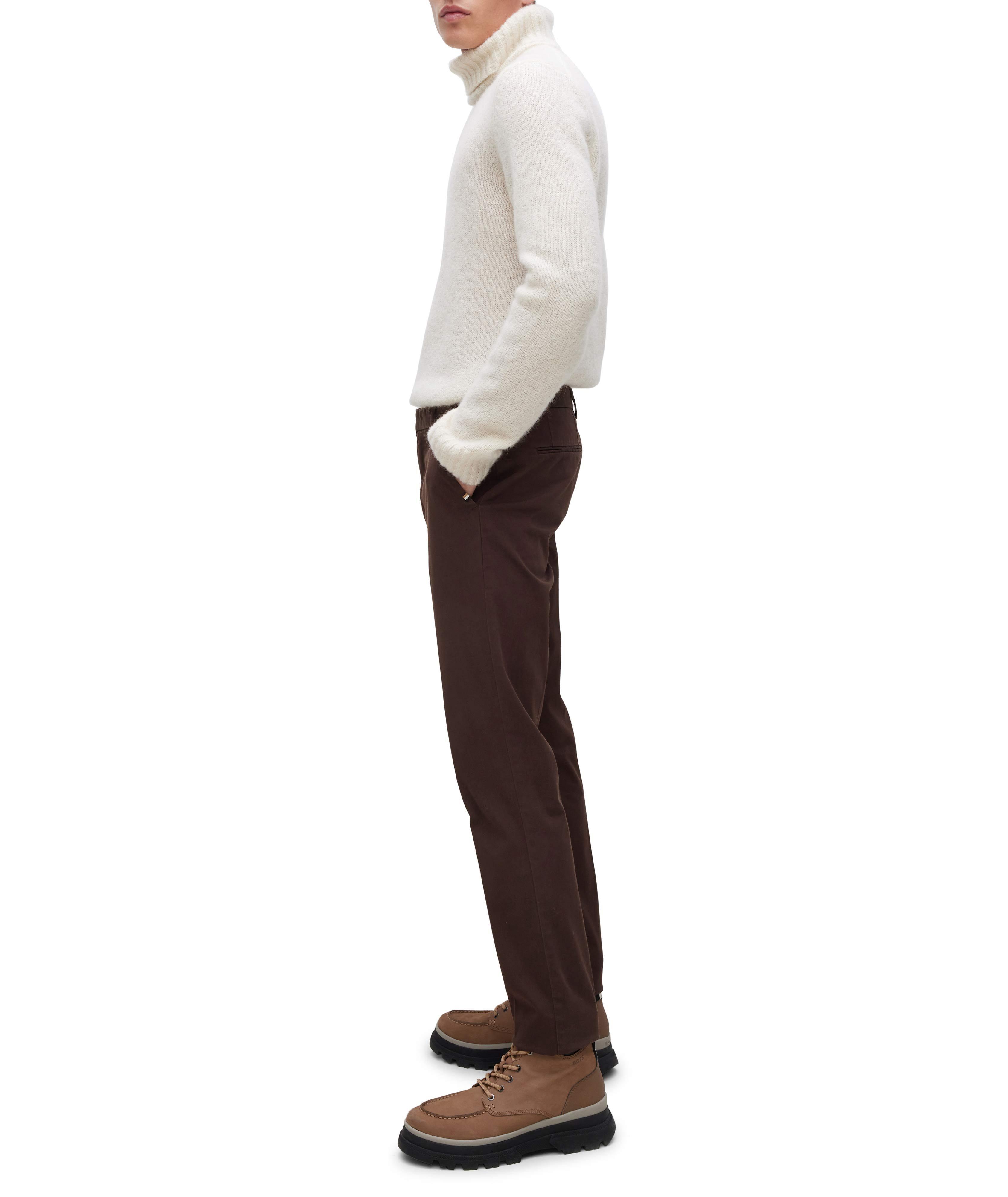 Slim-Fit Stretch-Cotton Gabardine Chino Pants image 3