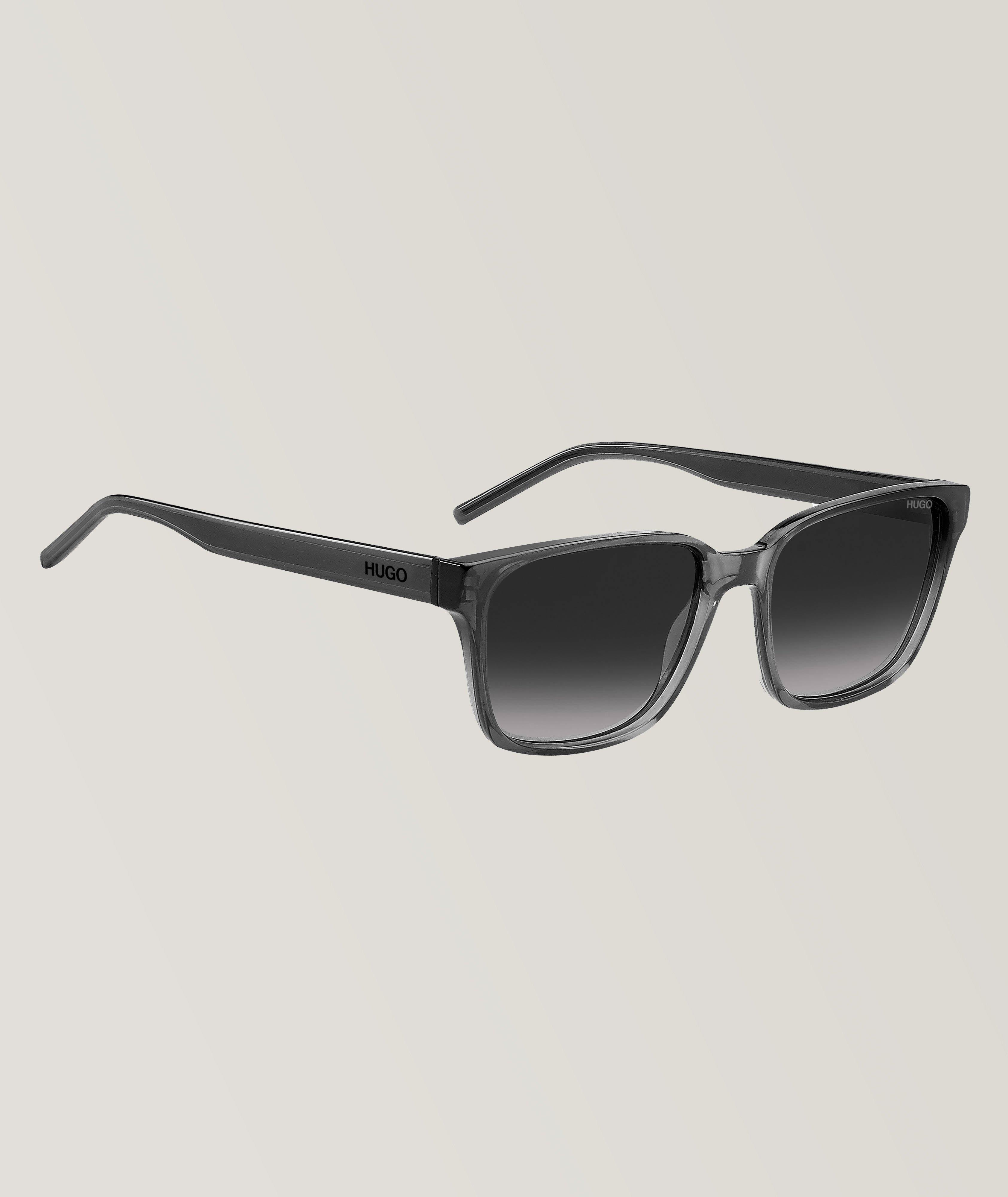 Hugo Grey Sunglasses With Grey Shaded Lenses image 1