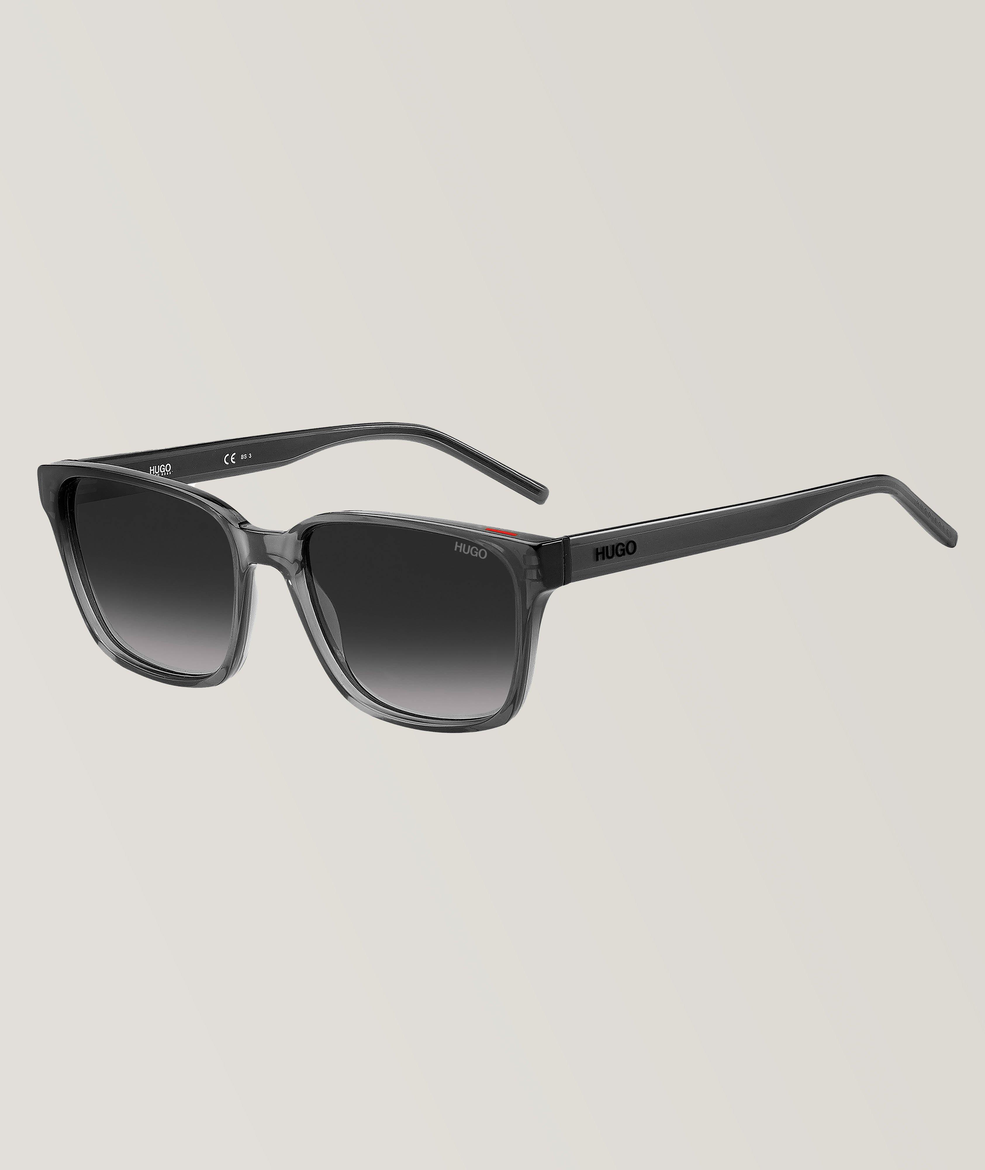 Hugo Grey Sunglasses With Grey Shaded Lenses image 2