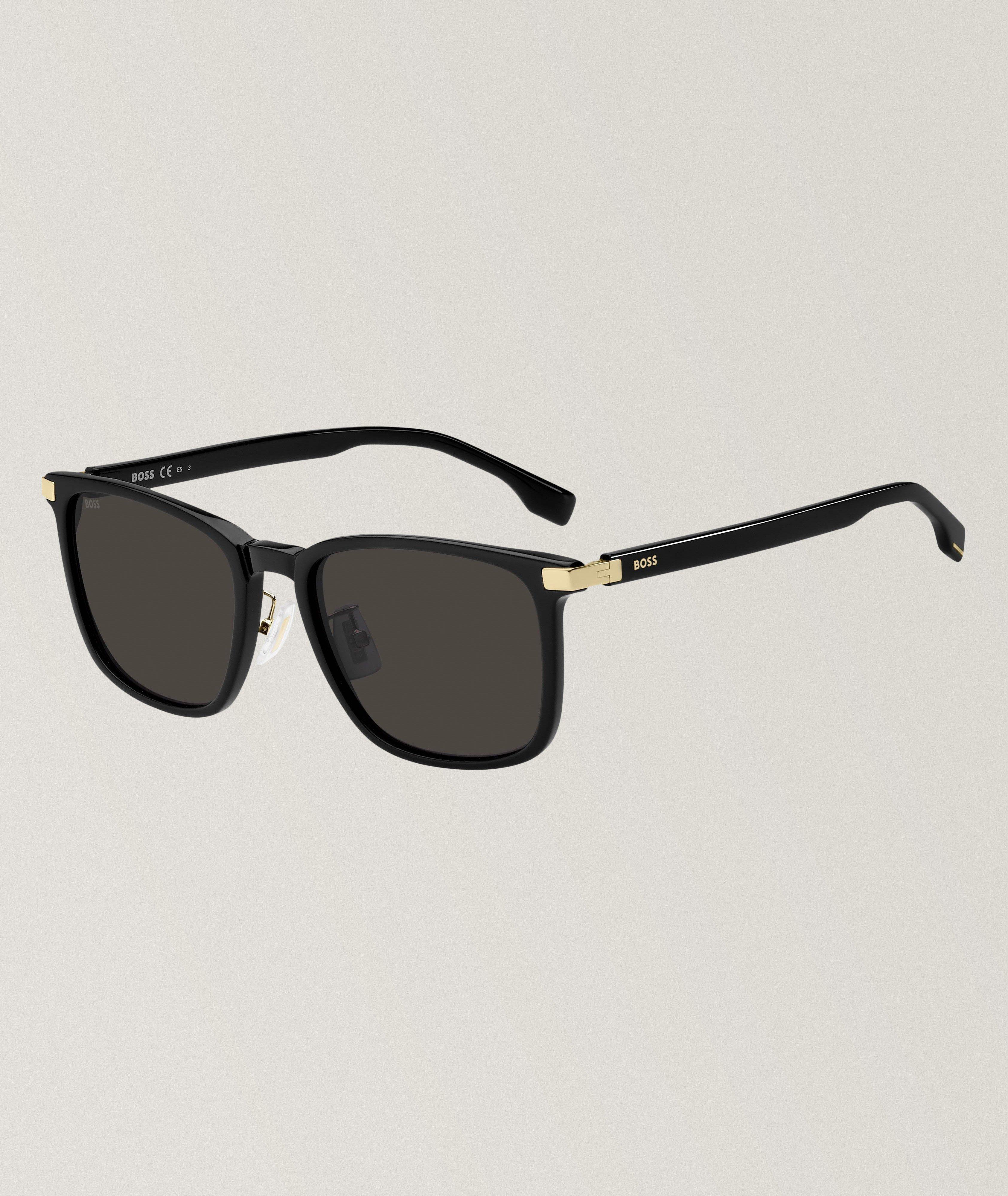 Acetate Rectangle Sunglasses image 2