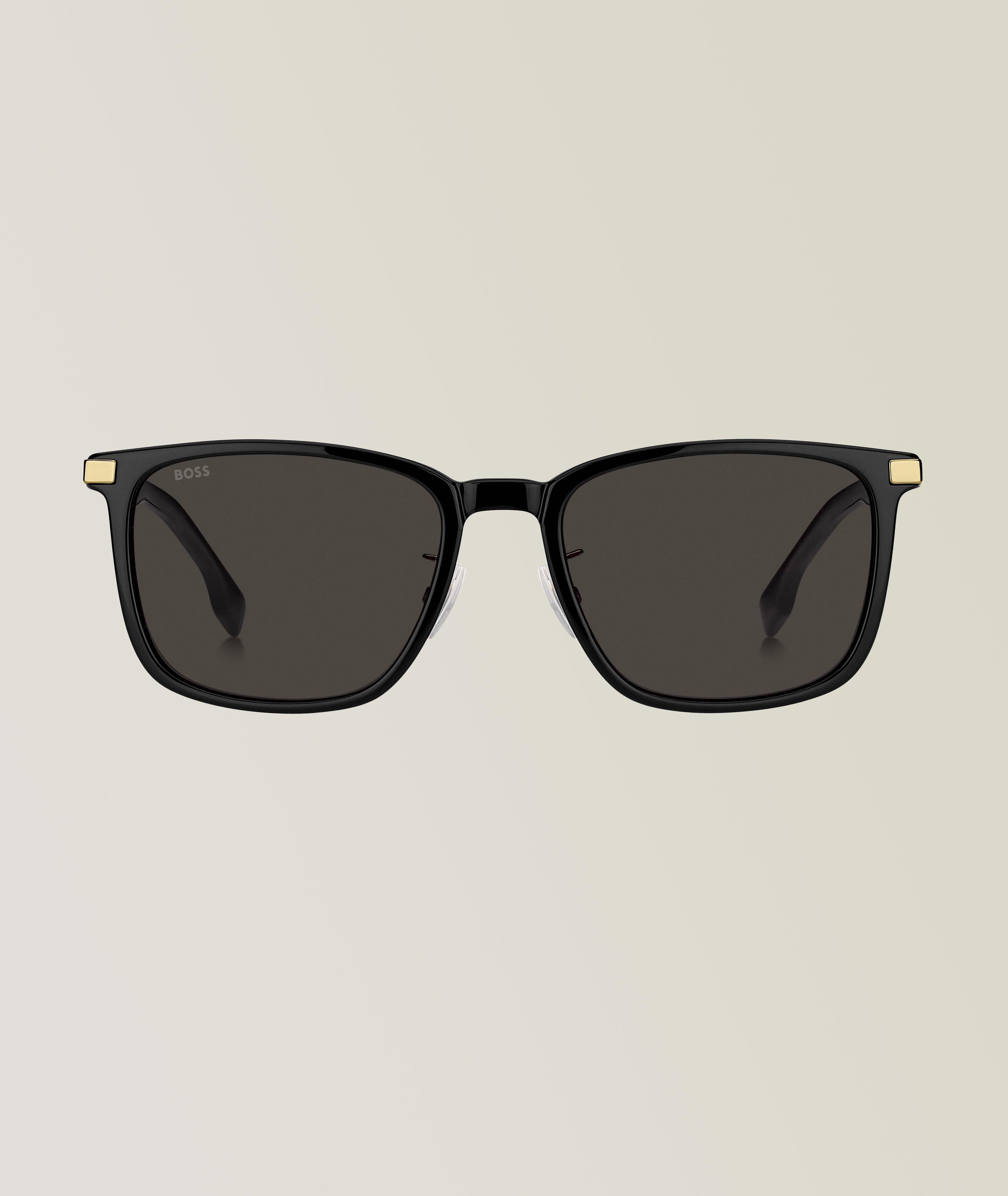 Acetate Rectangle Sunglasses image 0