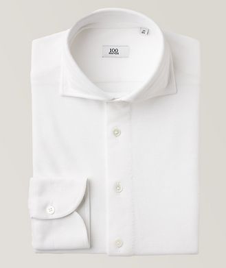 100Hands Black Line Contemporary-Fit Jersey Knit Dress Shirt