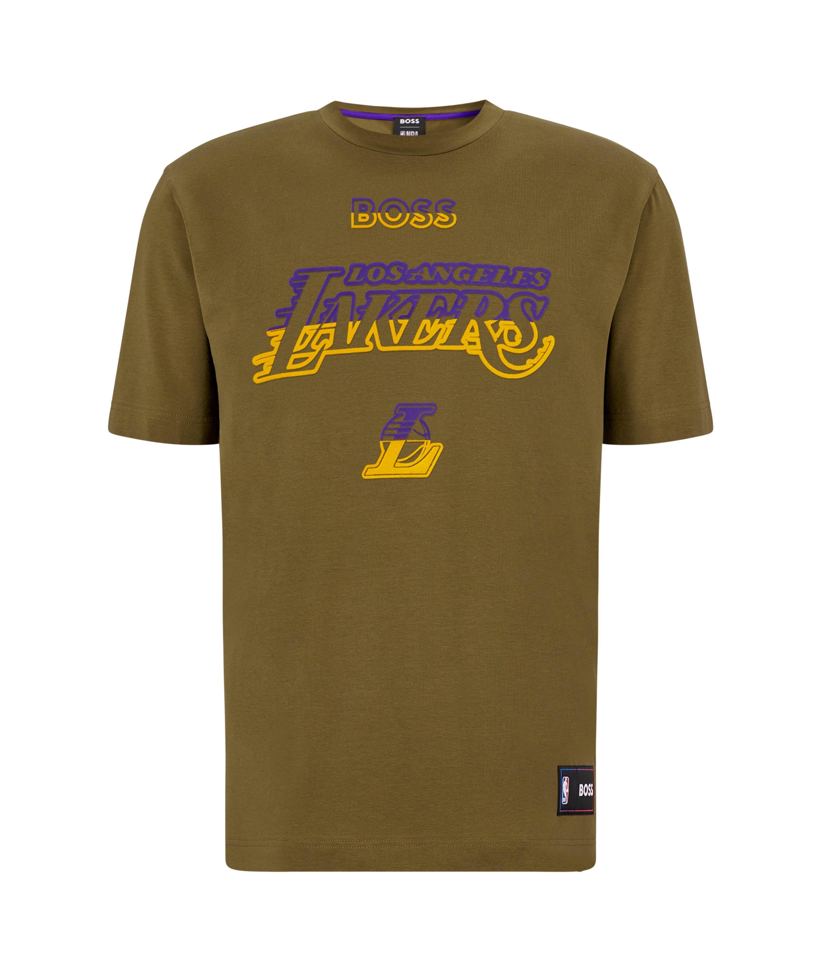 BOSS x NBA Stretch Cotton Lakers T-Shirt image 0