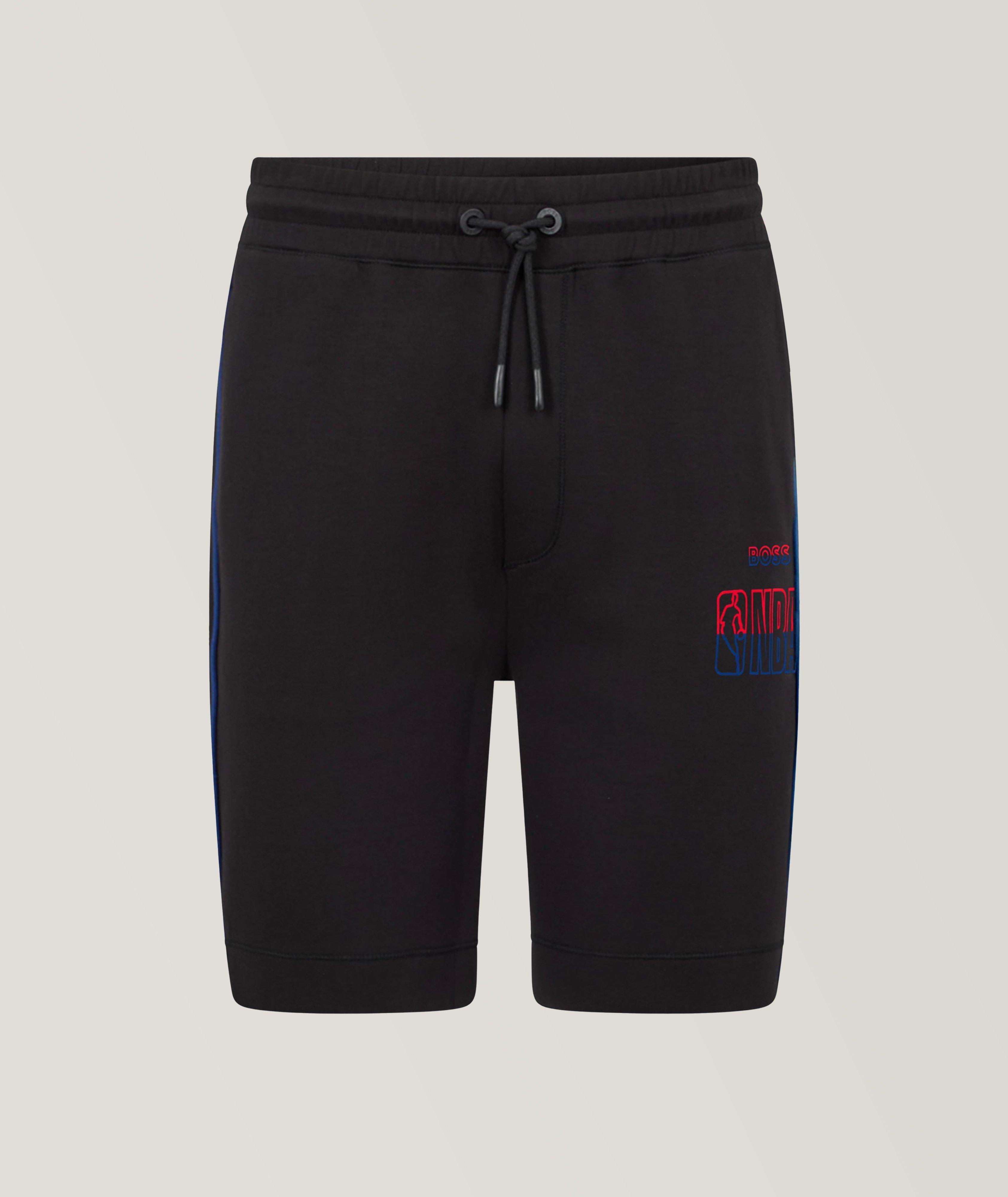 BOSS X NBA Cotton-Blend Shorts image 0