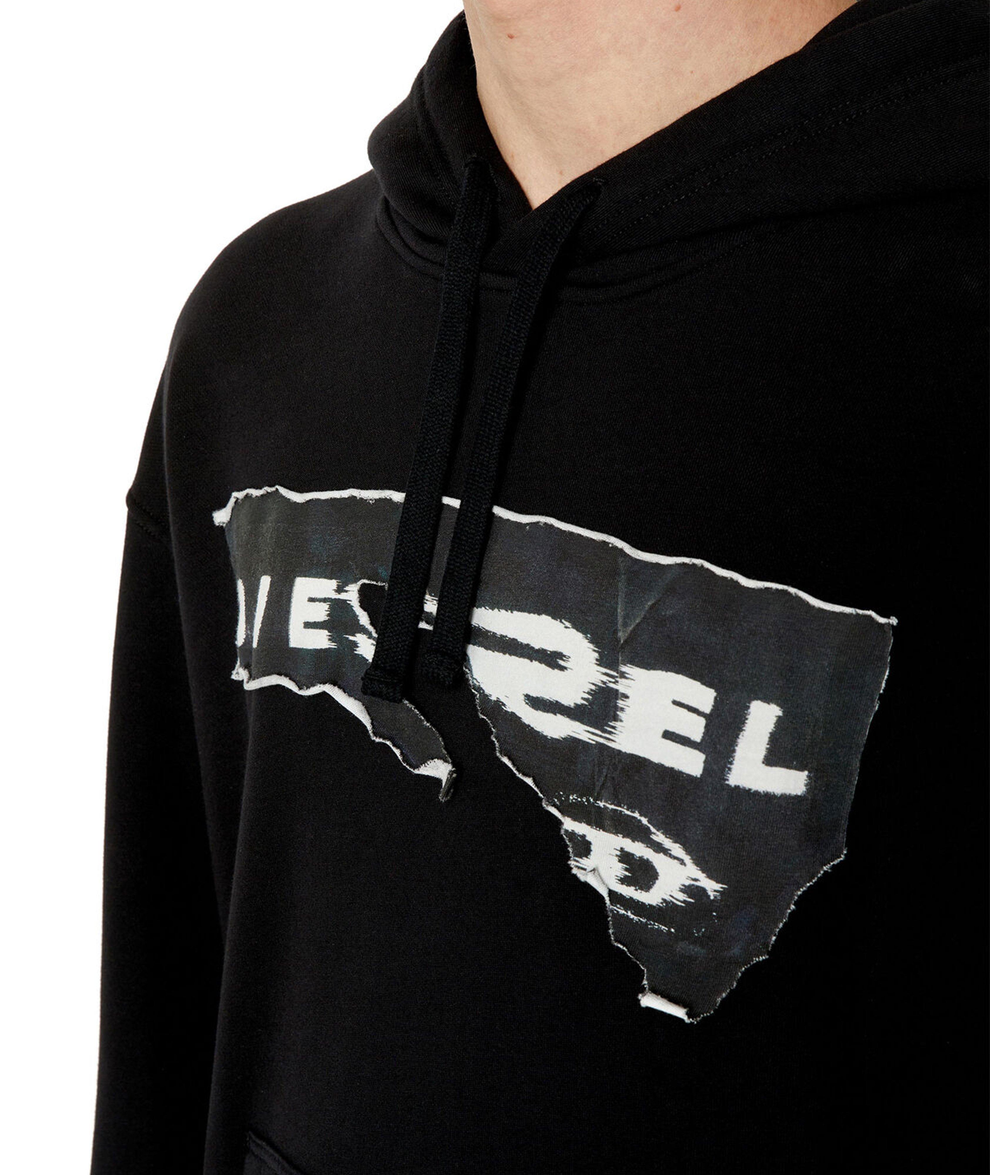 Peel Off Logo Pullover Hoodie