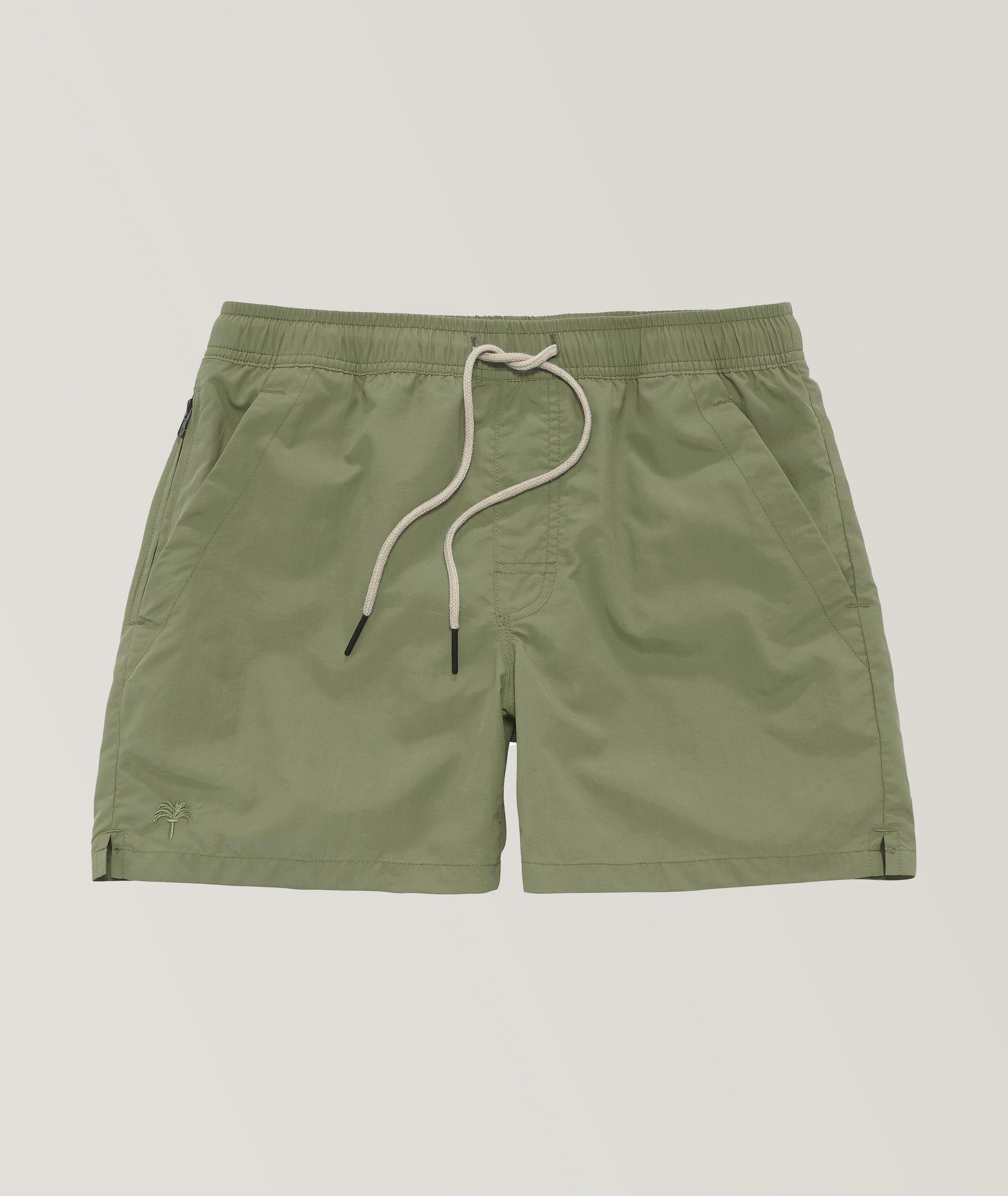Solid Swim Shorts image 0