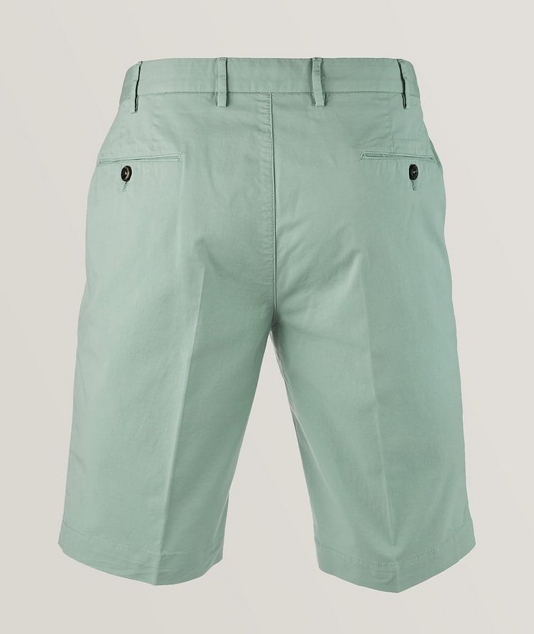 Cotton-Stretch Gab Bermuda Shorts image 1