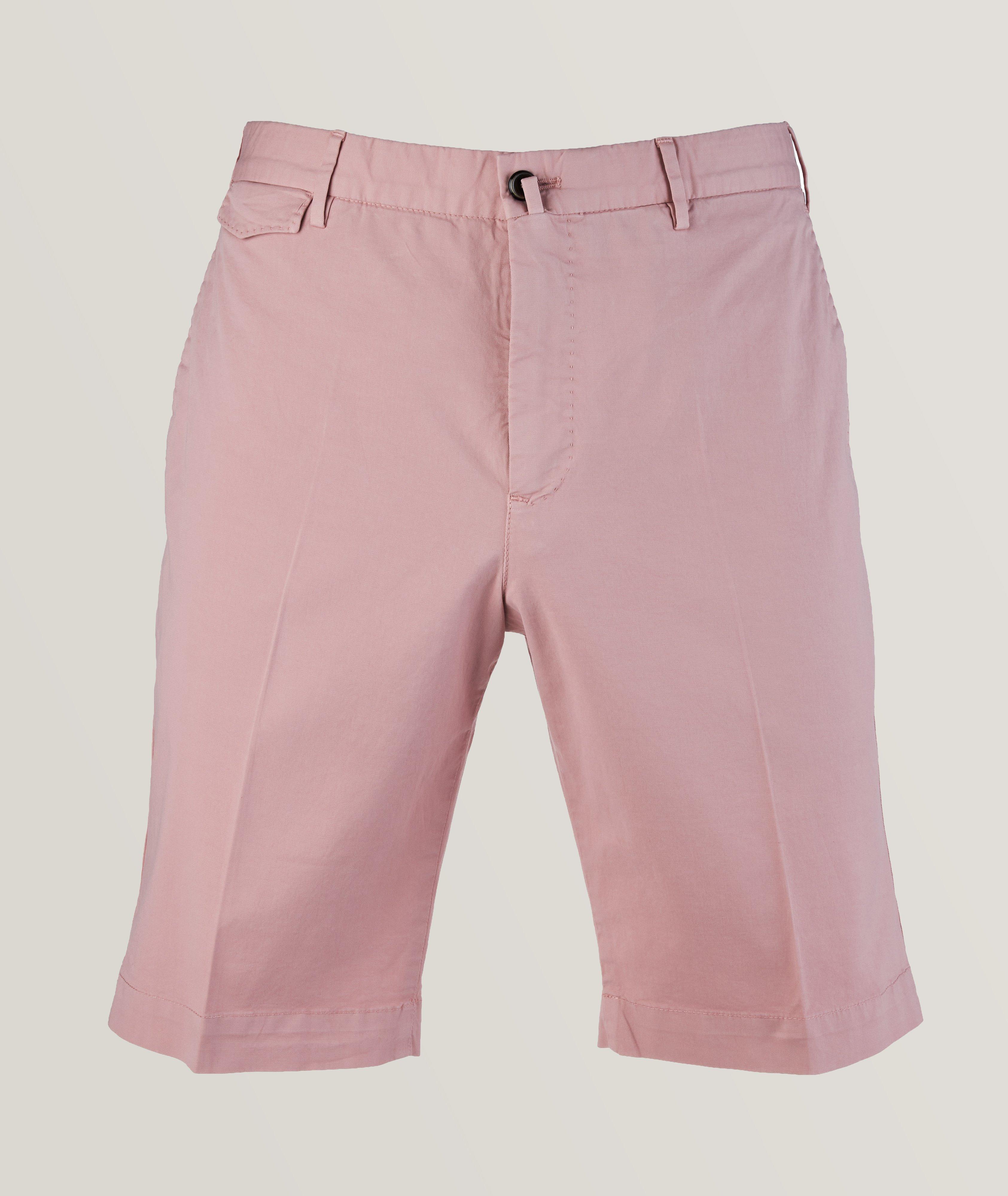 Cotton-Stretch Gabardine Bermuda Shorts image 0