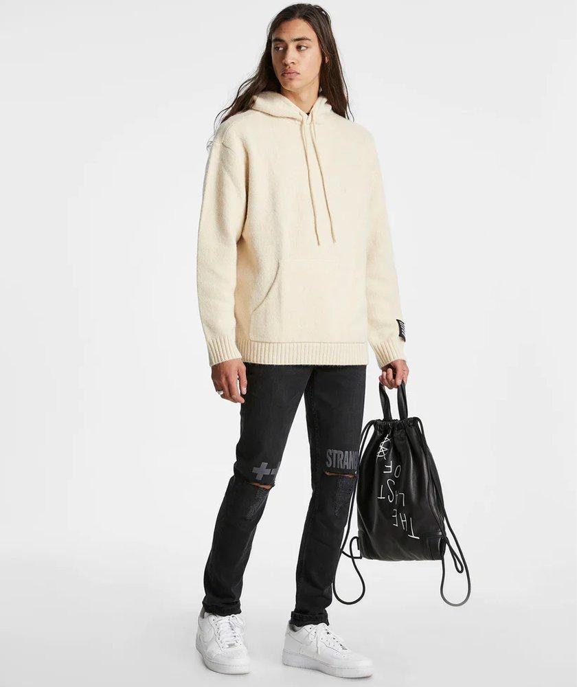 Dollar Knit Hoodie Ivory image 2