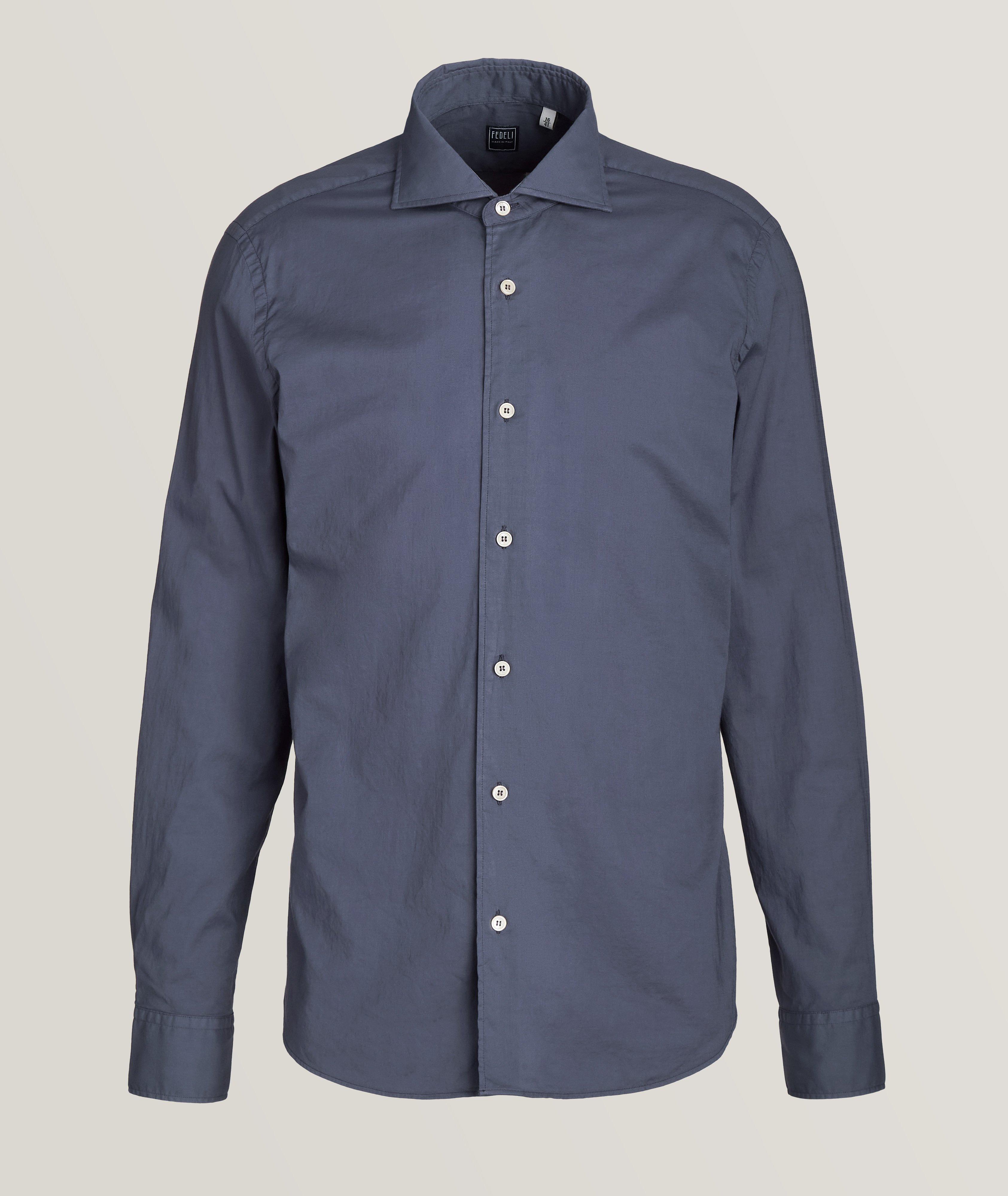 Fedeli cotton button store down shirt