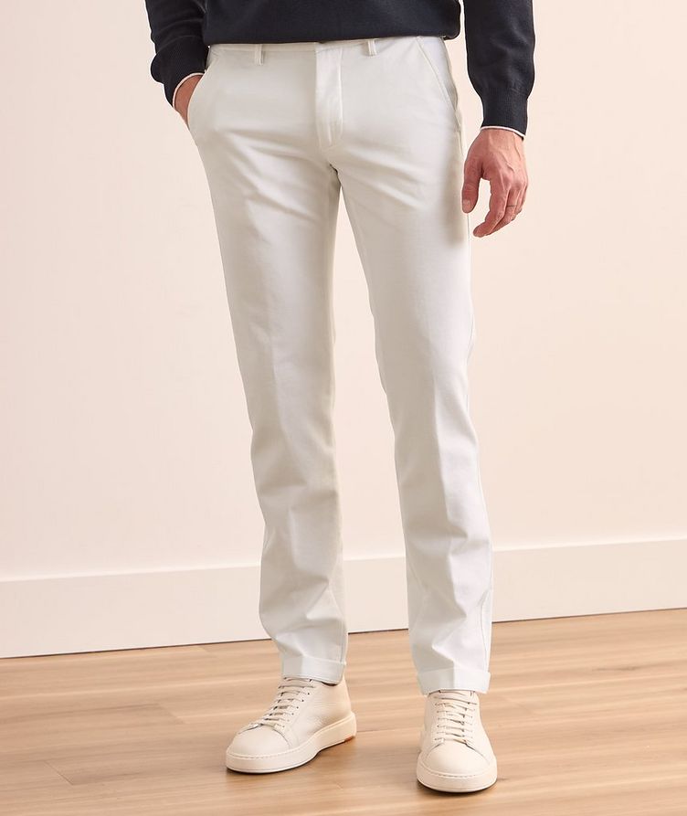Mason's Slim-Fit Torino Pleated Jersey Stretch-Cotton Pants Mason's Slim-Fit Torino Pleated Jersey Stretch-Cotton Pants