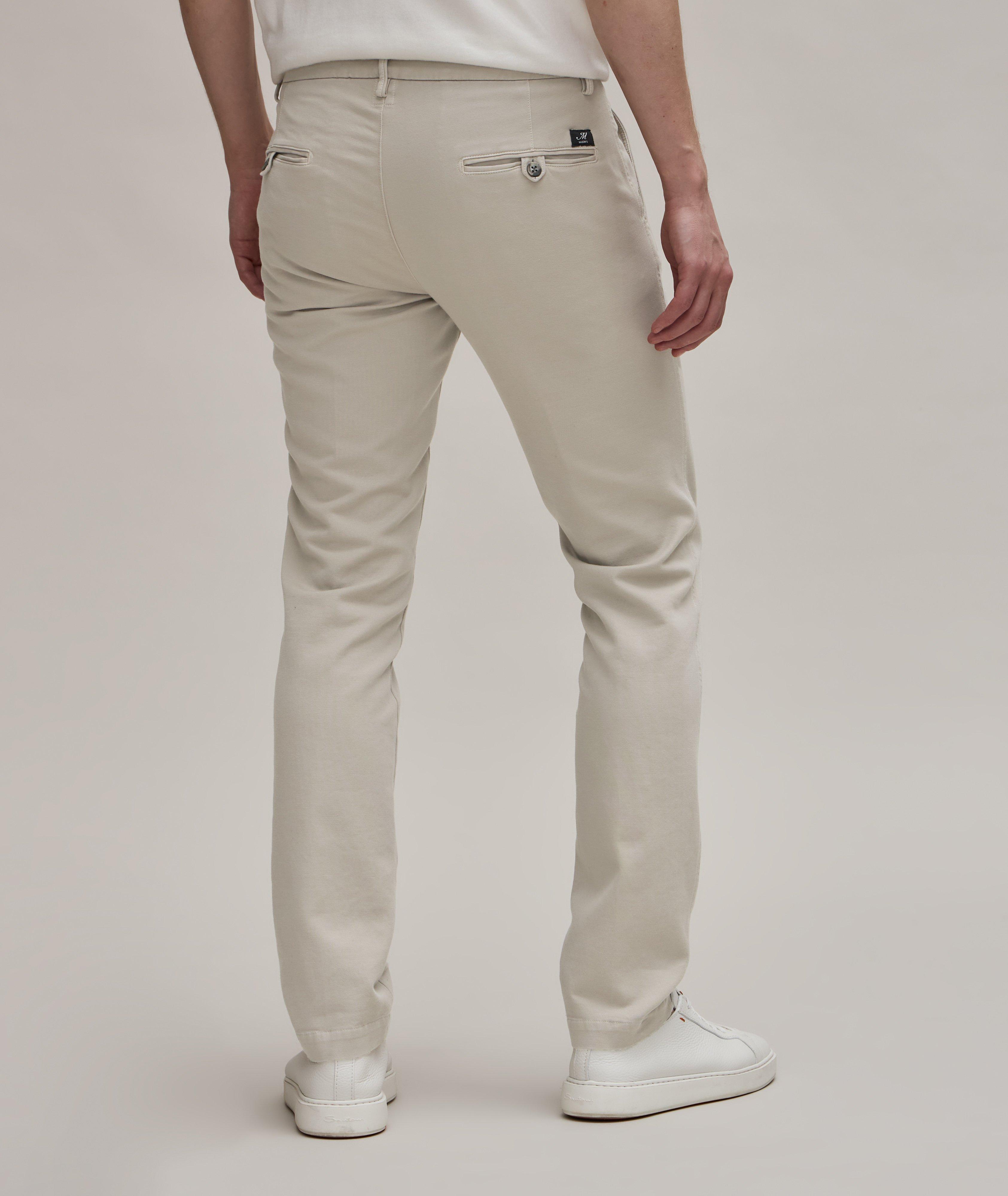 Mason's Slim-Fit Torino Jersey Stretch-Cotton Pants, Pants