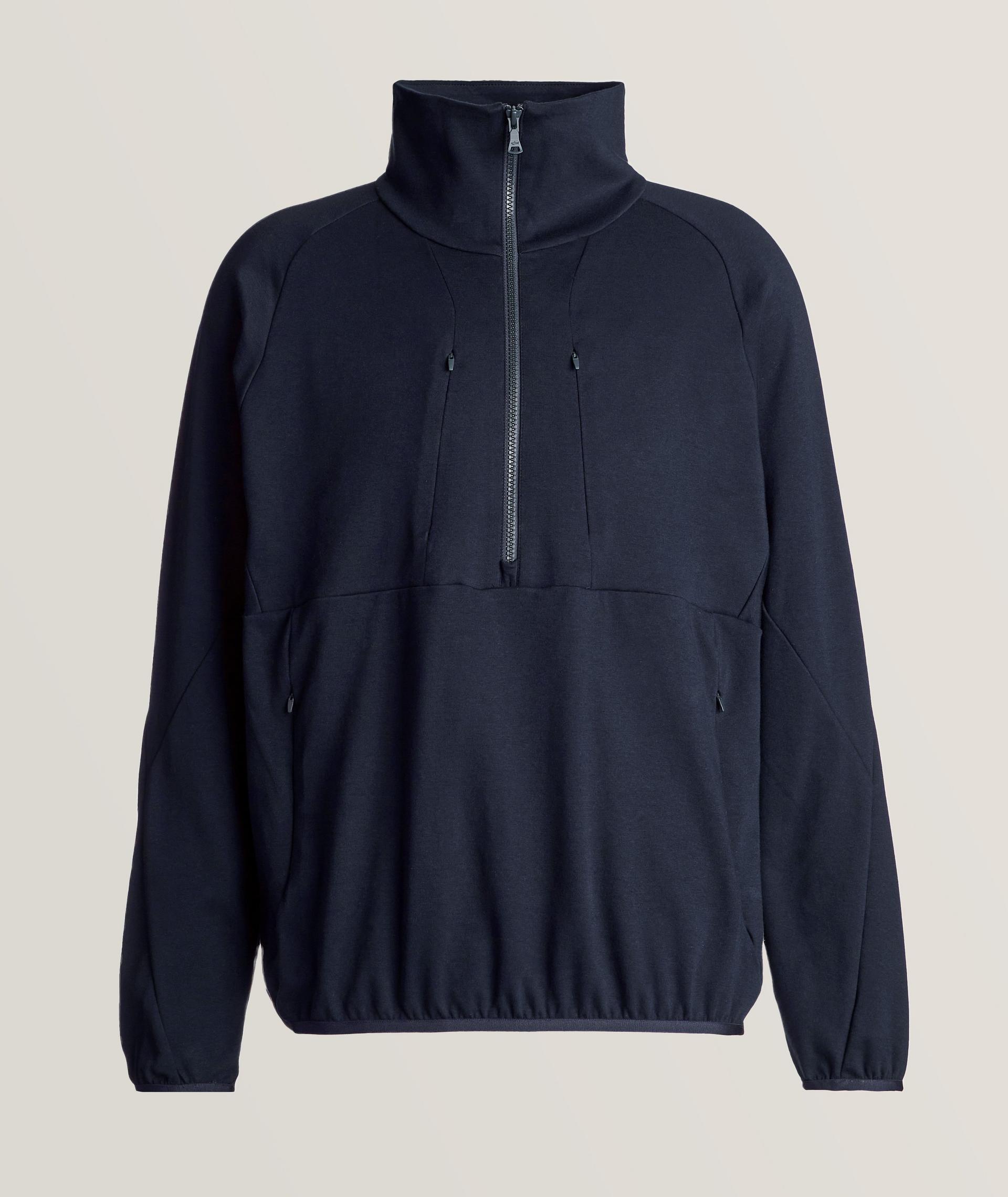Half-Zip Mock Neck Sweater image 0