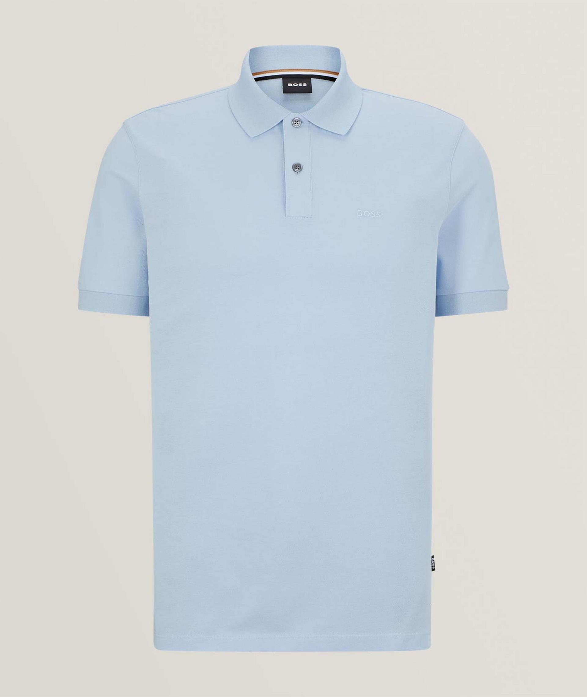 Polo en coton biologique avec logo image 0