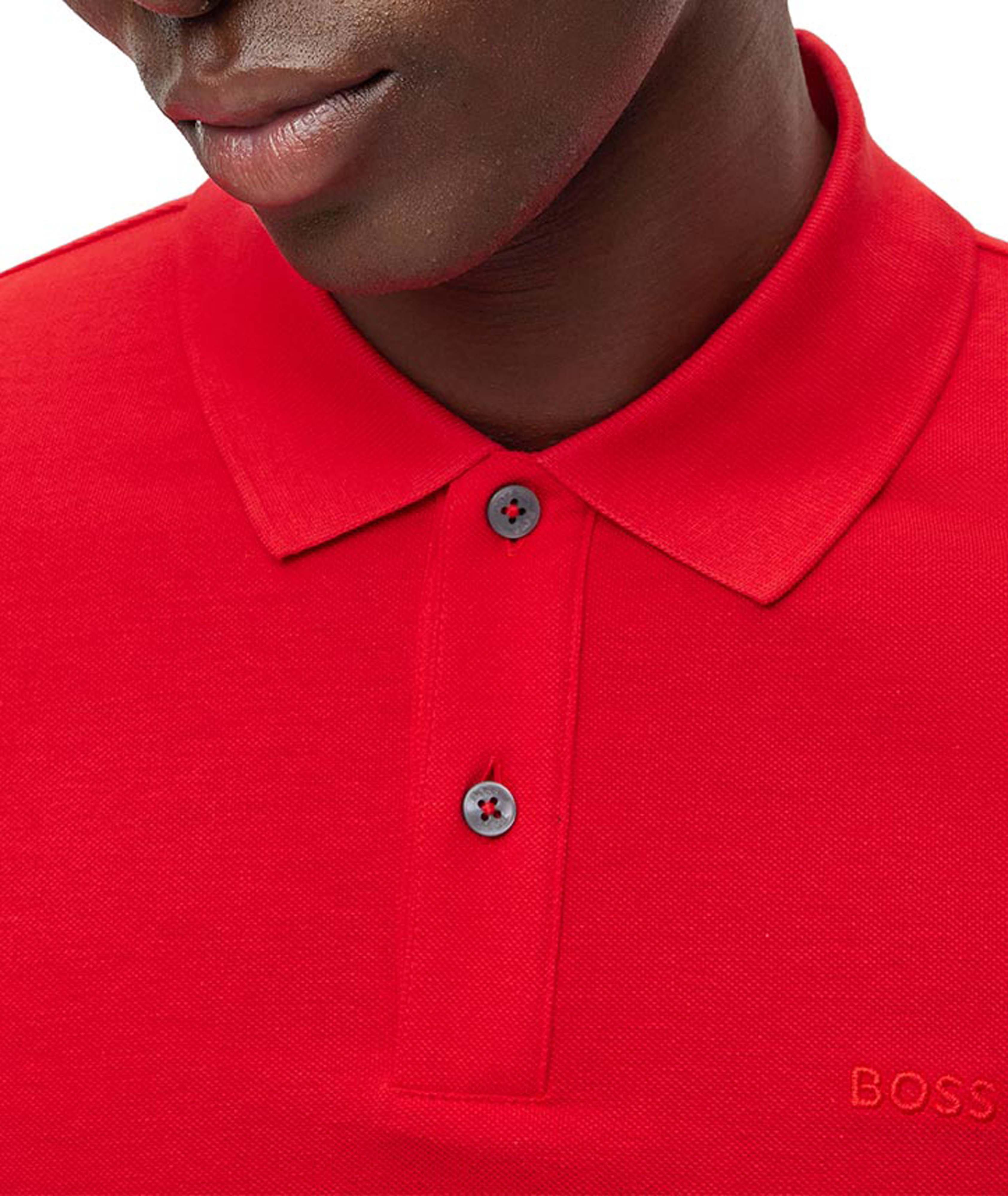 Tonal Logo Organic Cotton Piqué Polo image 4