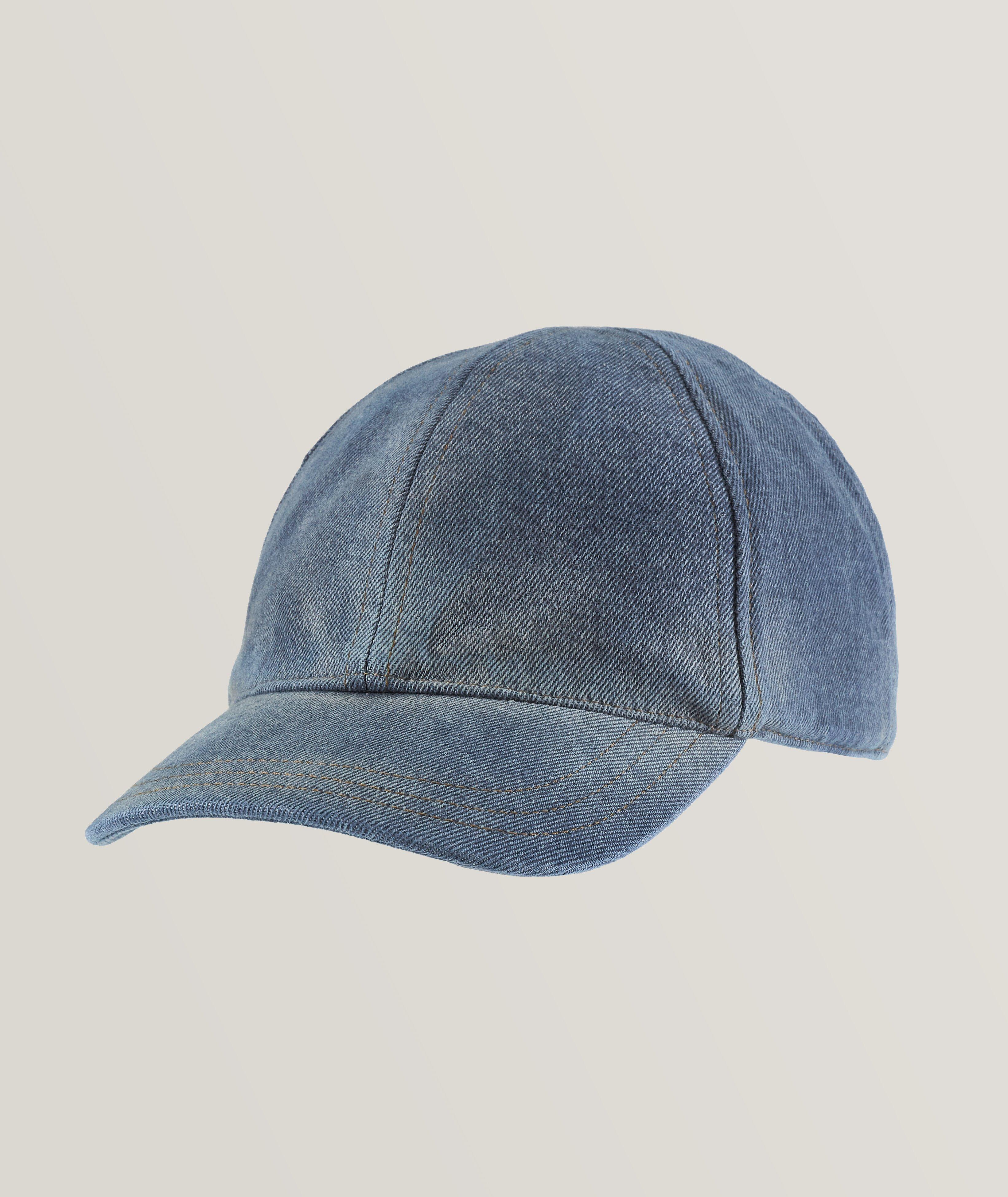 Casquette sport en denim image 0
