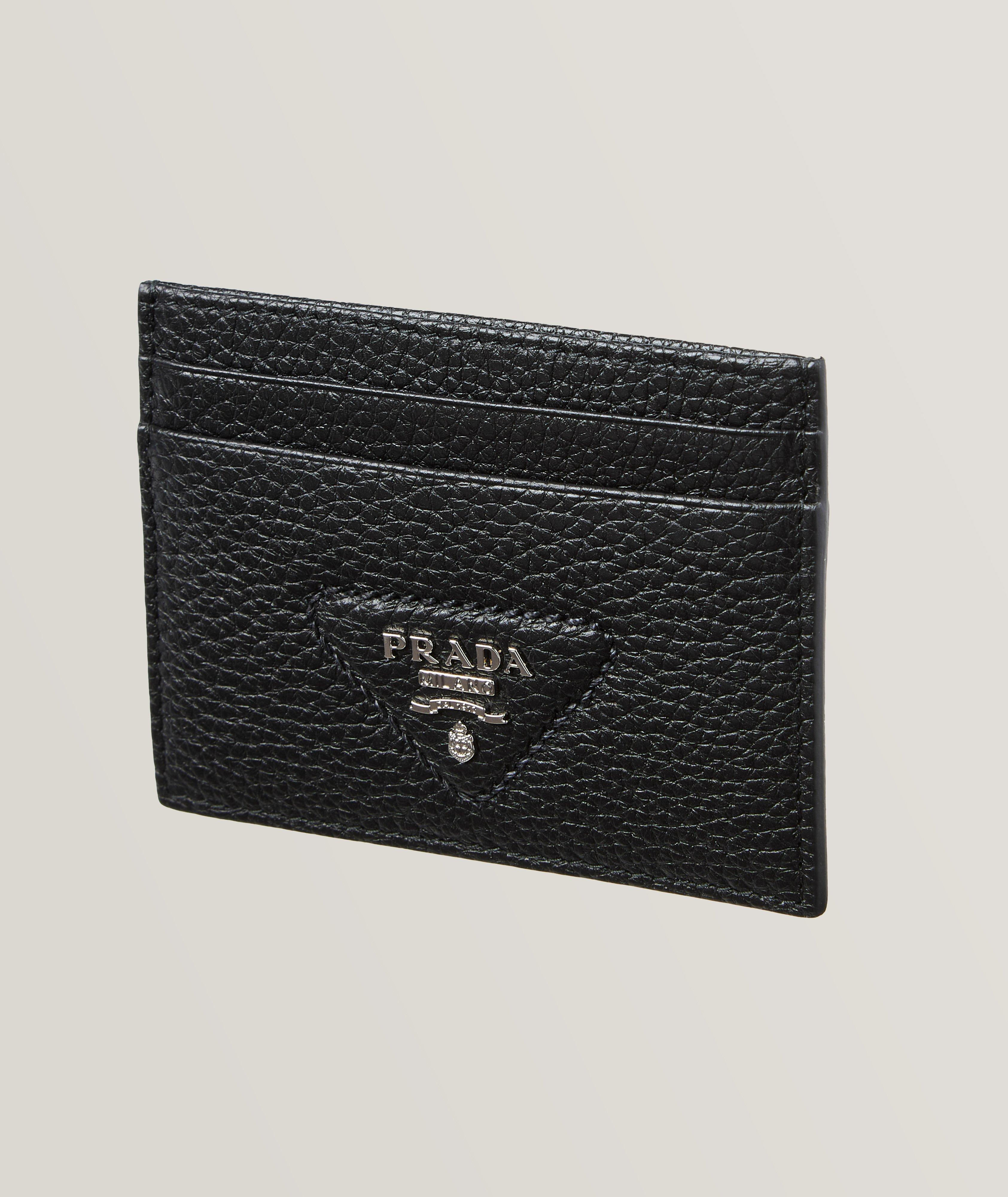 Triangolo Daino Leather Card Holder image 0
