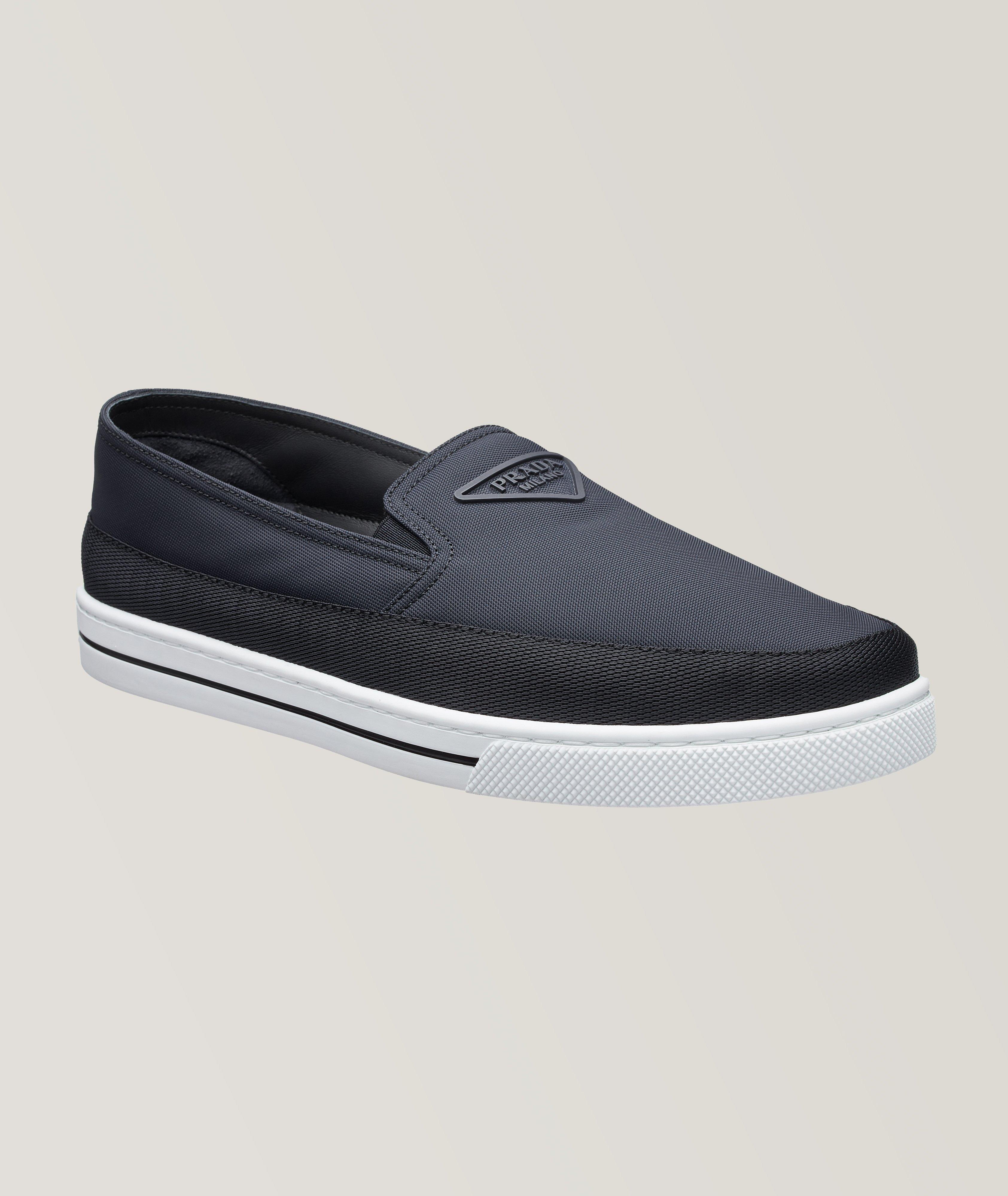 Prada Nylon Slip-On Sneakers, Casual Shoes