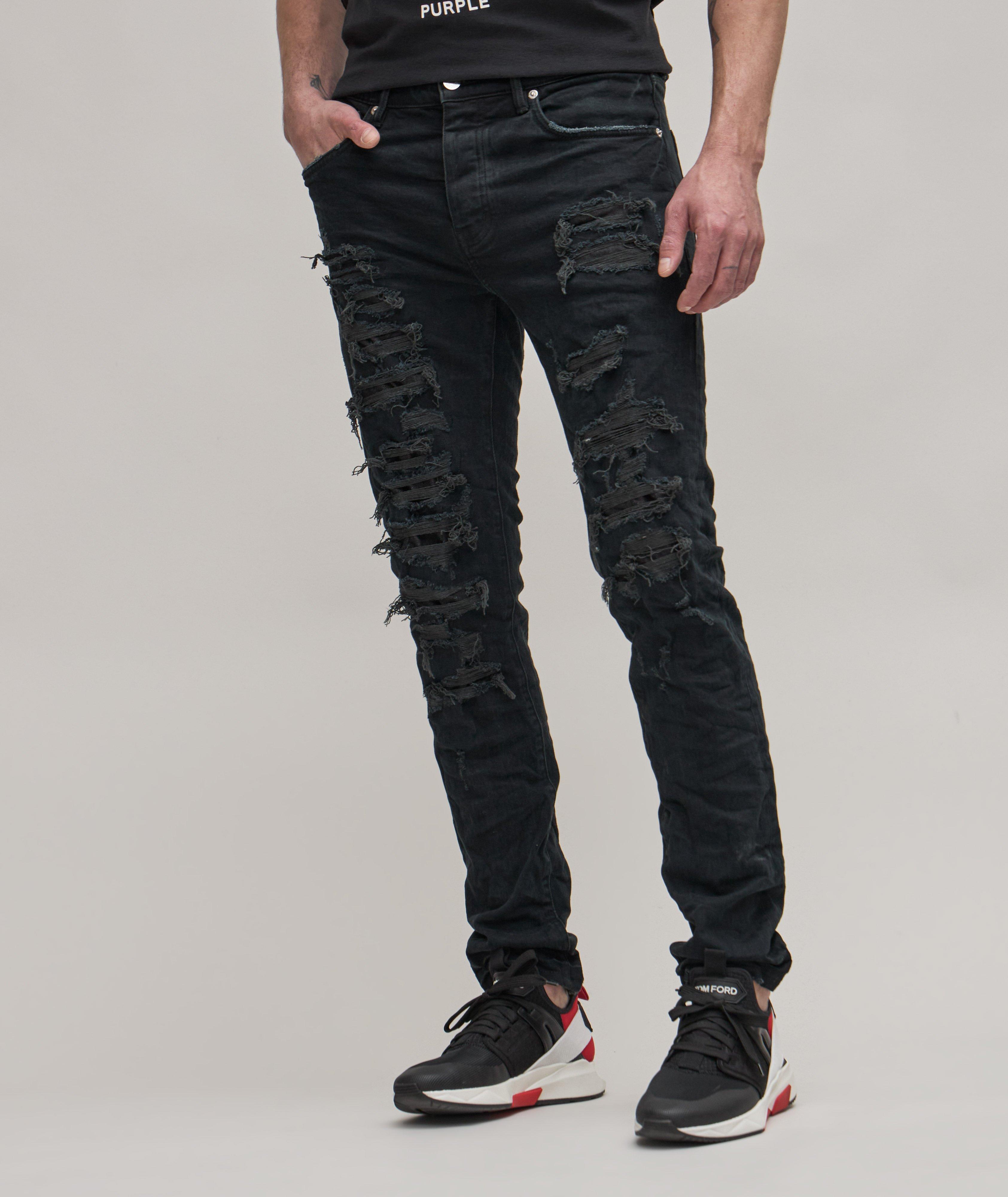 P001 Distressed Jeans image 2