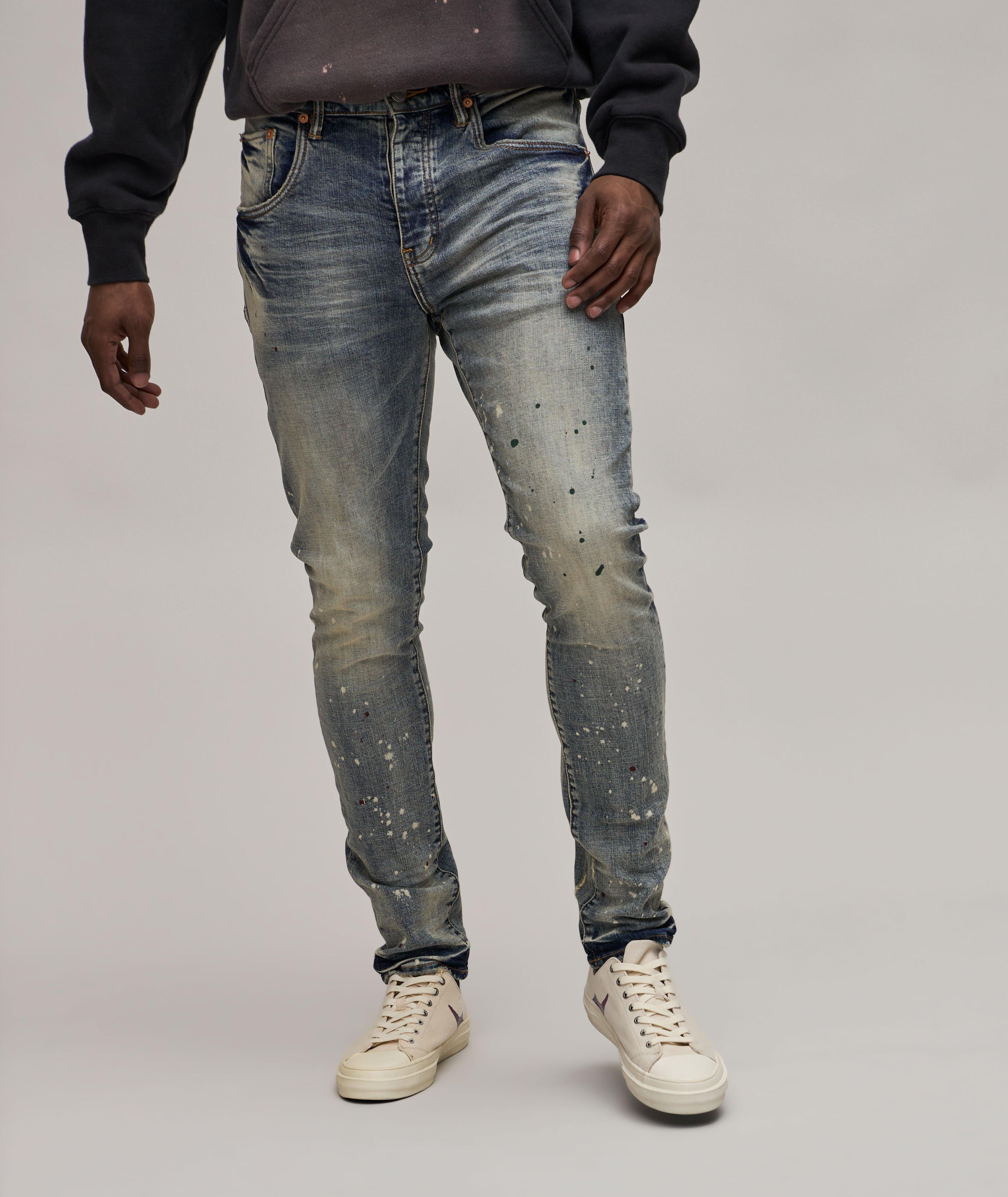 P002 Spotted Skinny Jeans  image 2