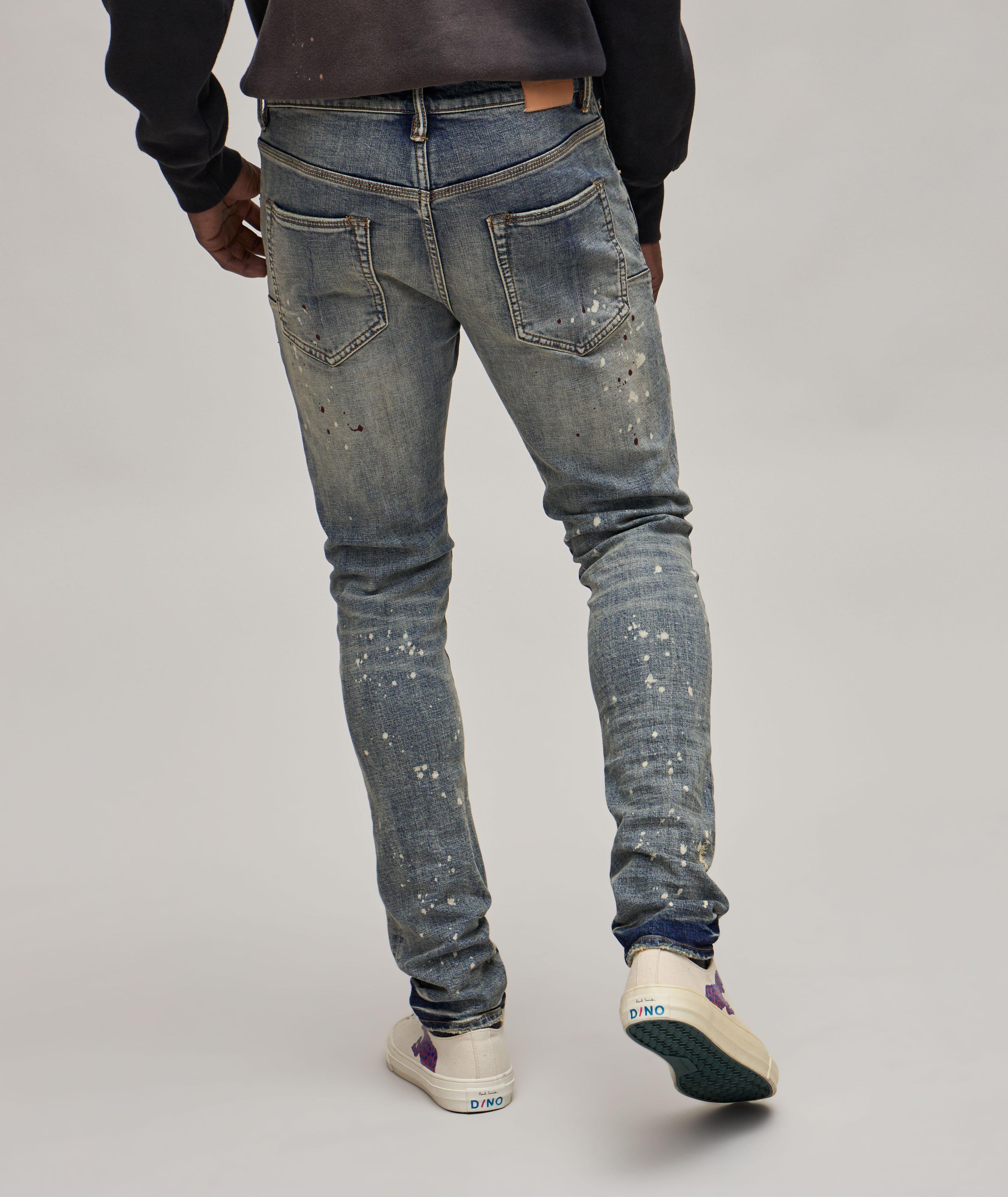 P002 Spotted Skinny Jeans  image 3