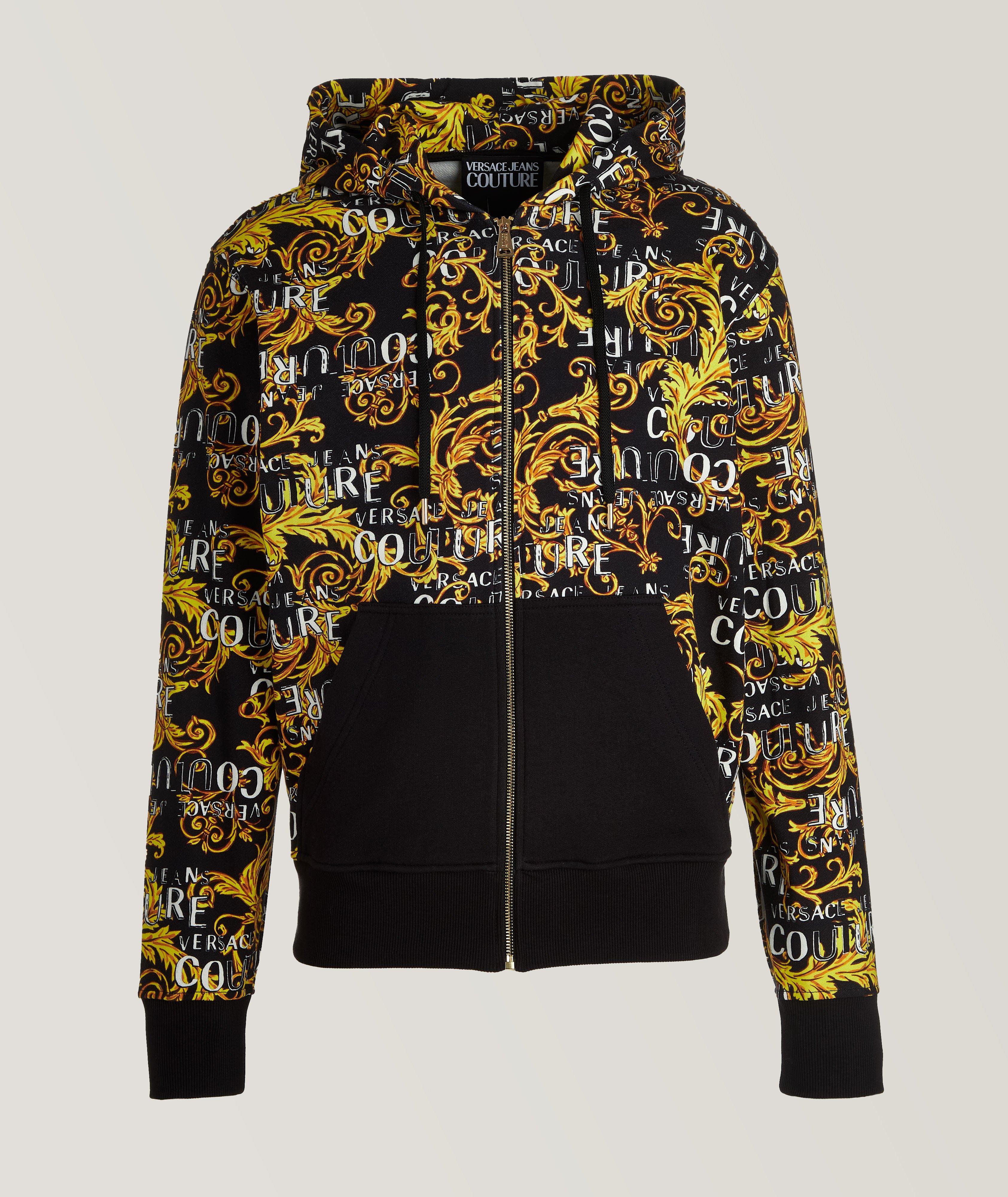 Kangourou à motif baroque et à glissière image 0