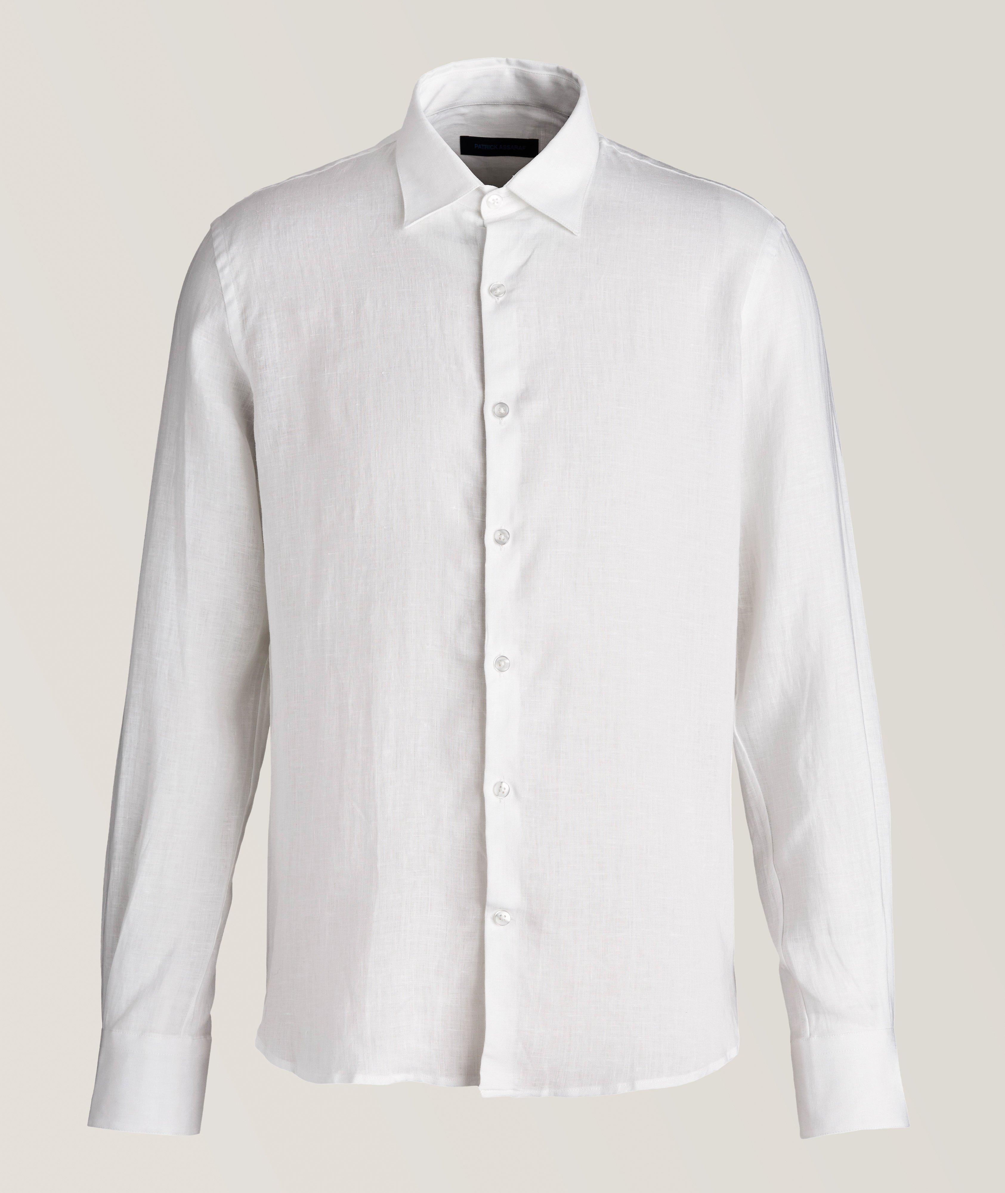 Patrick Assaraf Linen Sport Shirt